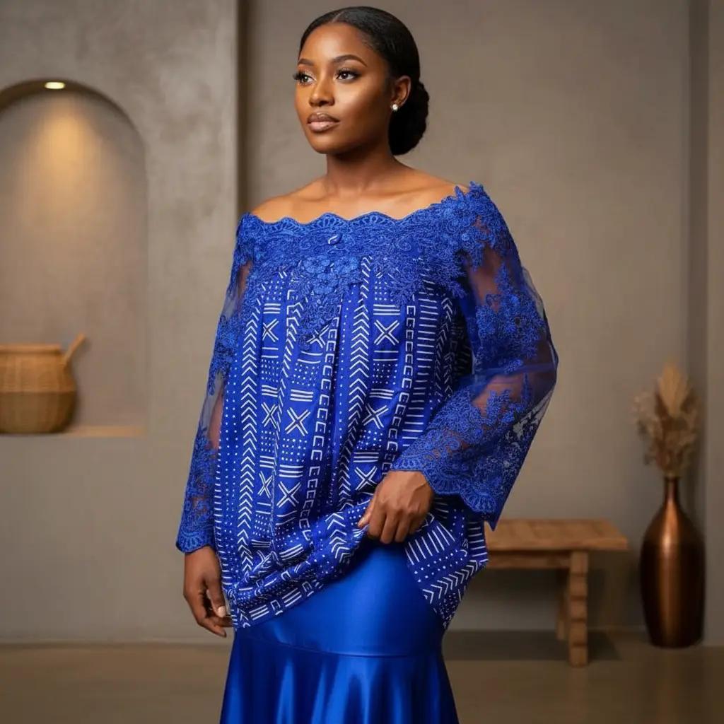 Authentic kaba dress Cameroon