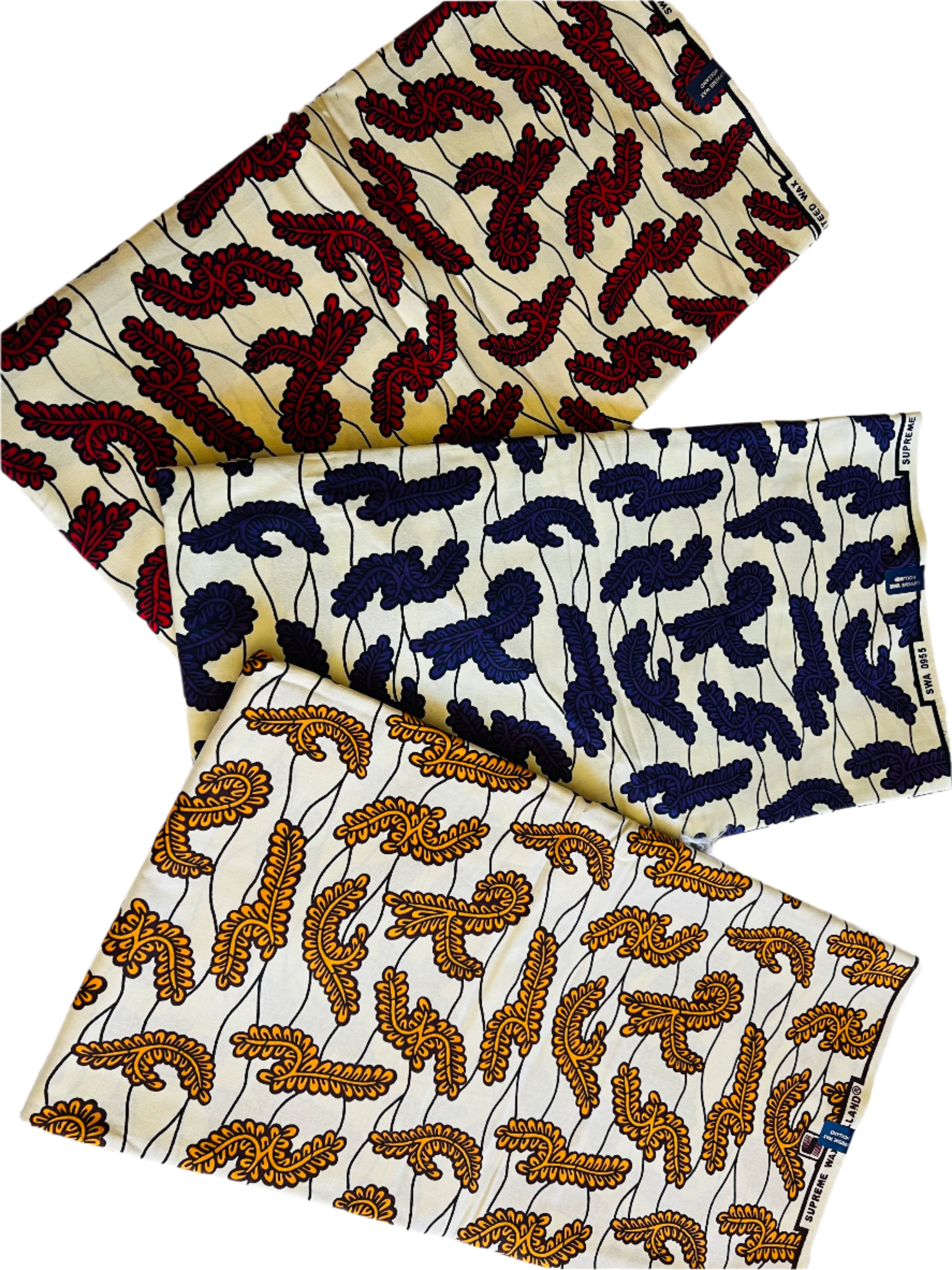 African Fabric For Dress Cotton Ankara Fabric African Real  Materials sale by yard