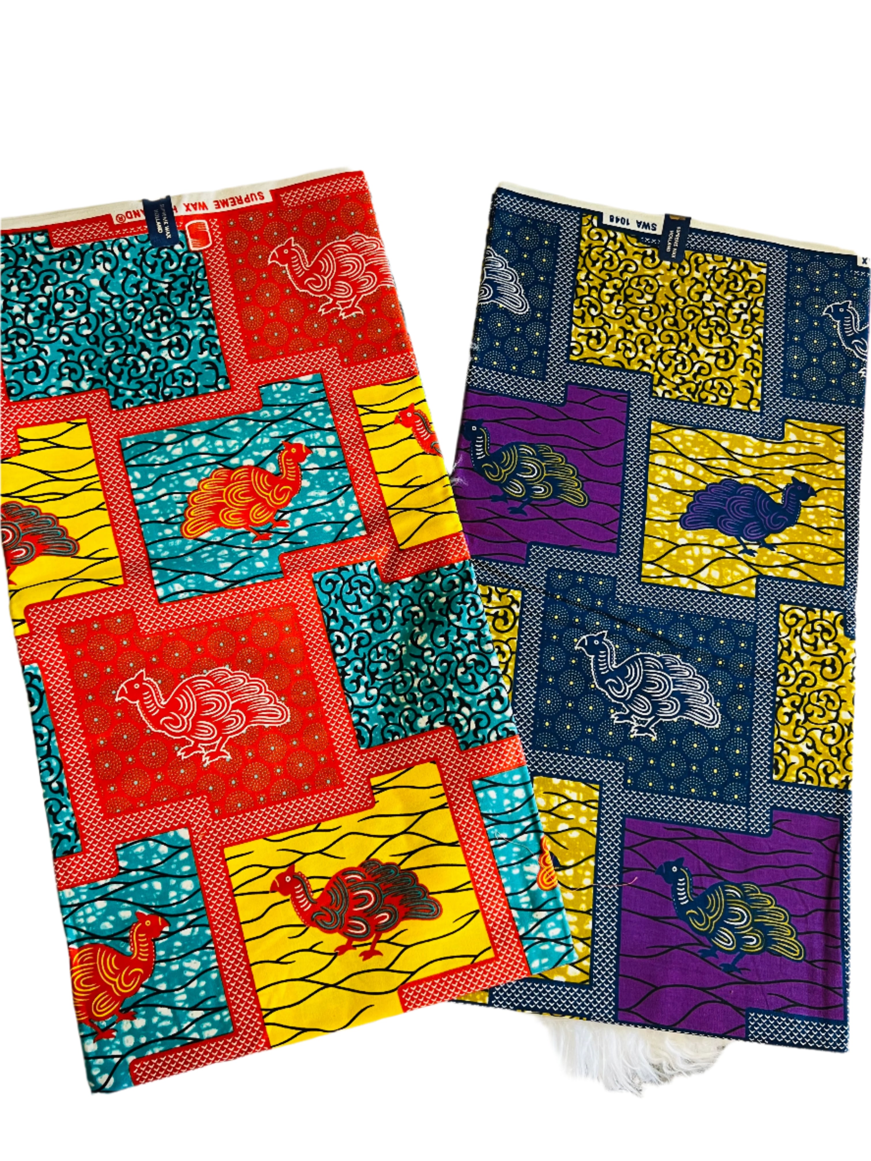 Multicolor African Print Fabric, African print fabric per yard/ Arts and Crafts/ Ankara print fabric/ Kente fabric