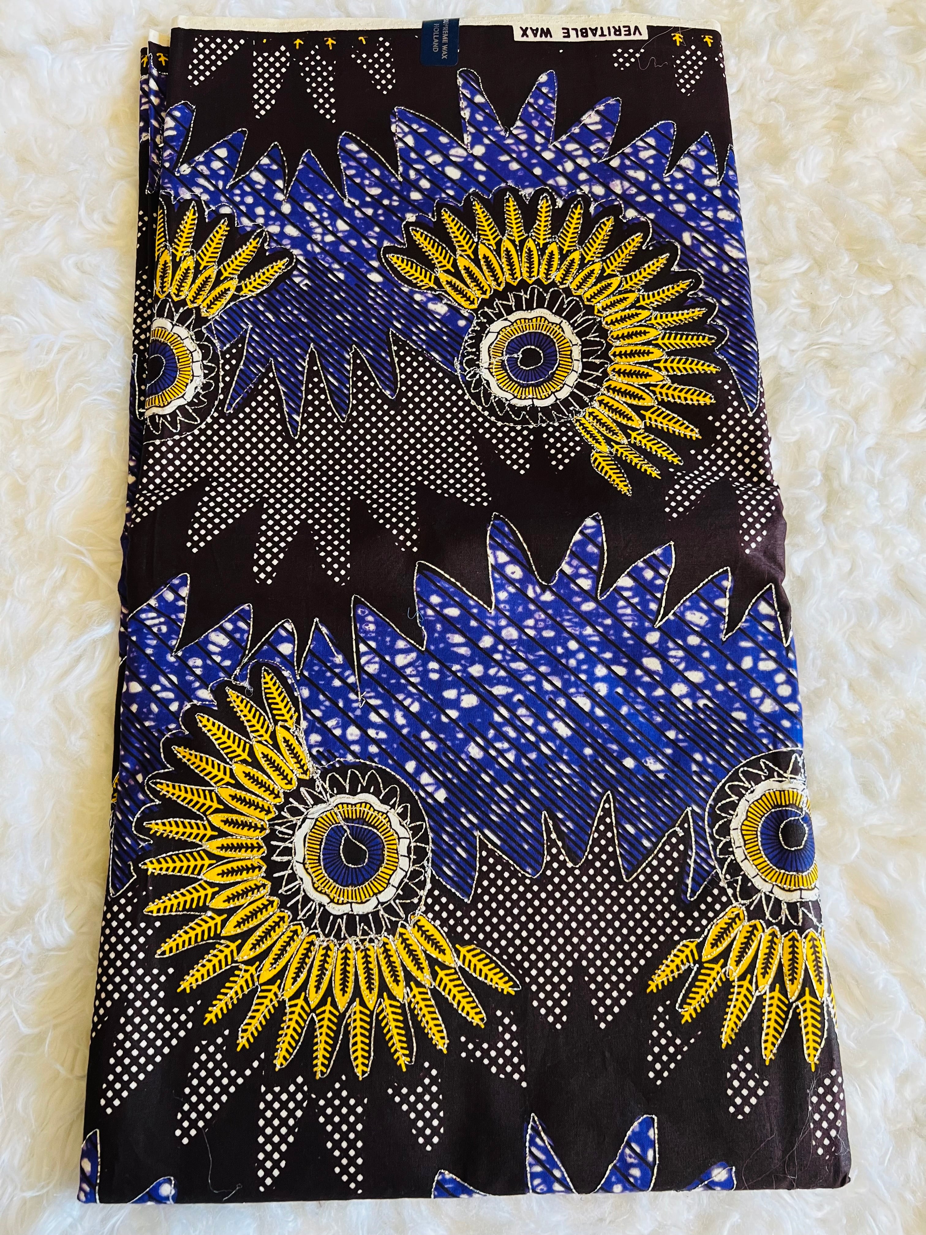 Dark colored Ankara Print African fabric per yard/ African Fabrics/ Trendy fashion fabrics/ African textiles/ African Prints