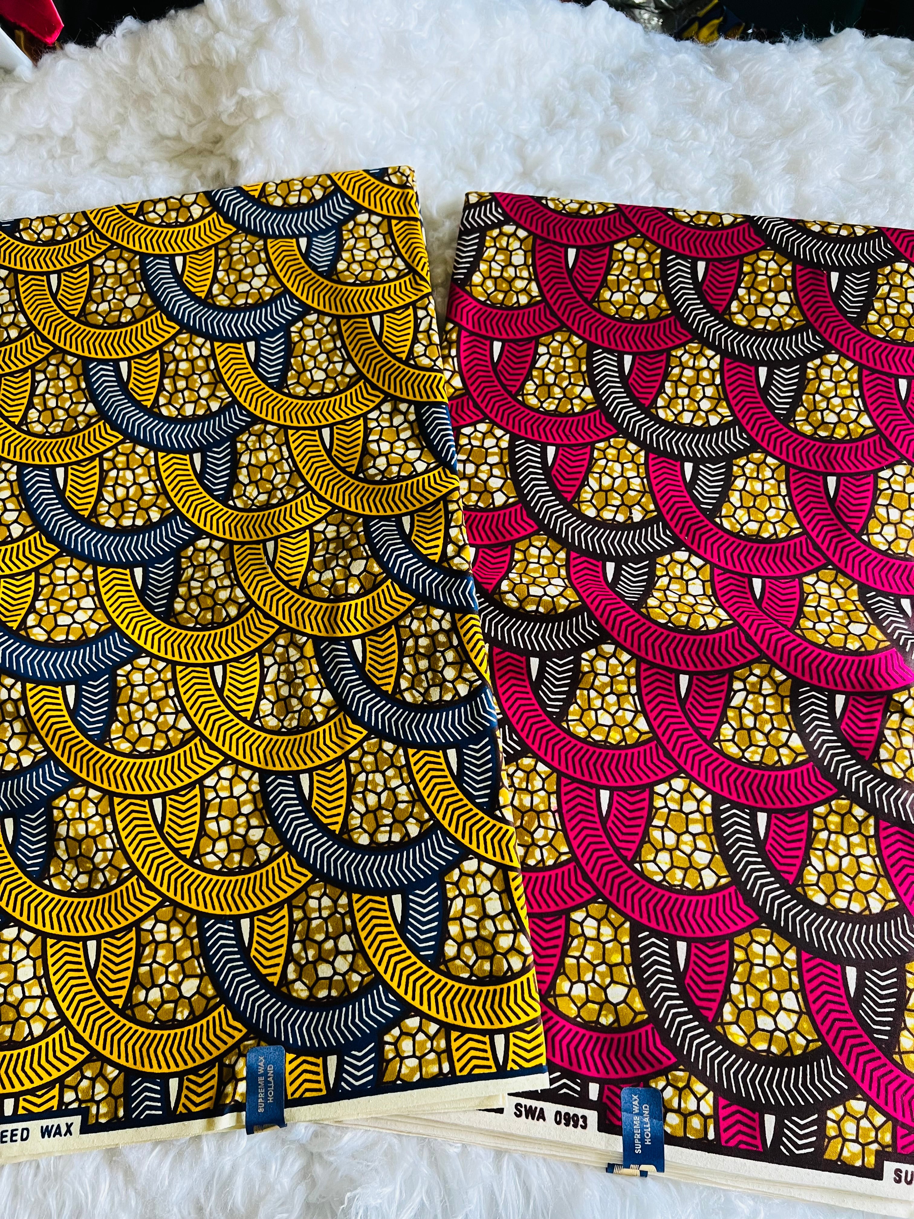 African Wax Print, 100% Cotton, Ankara Wax Print Fabric -sale by yard