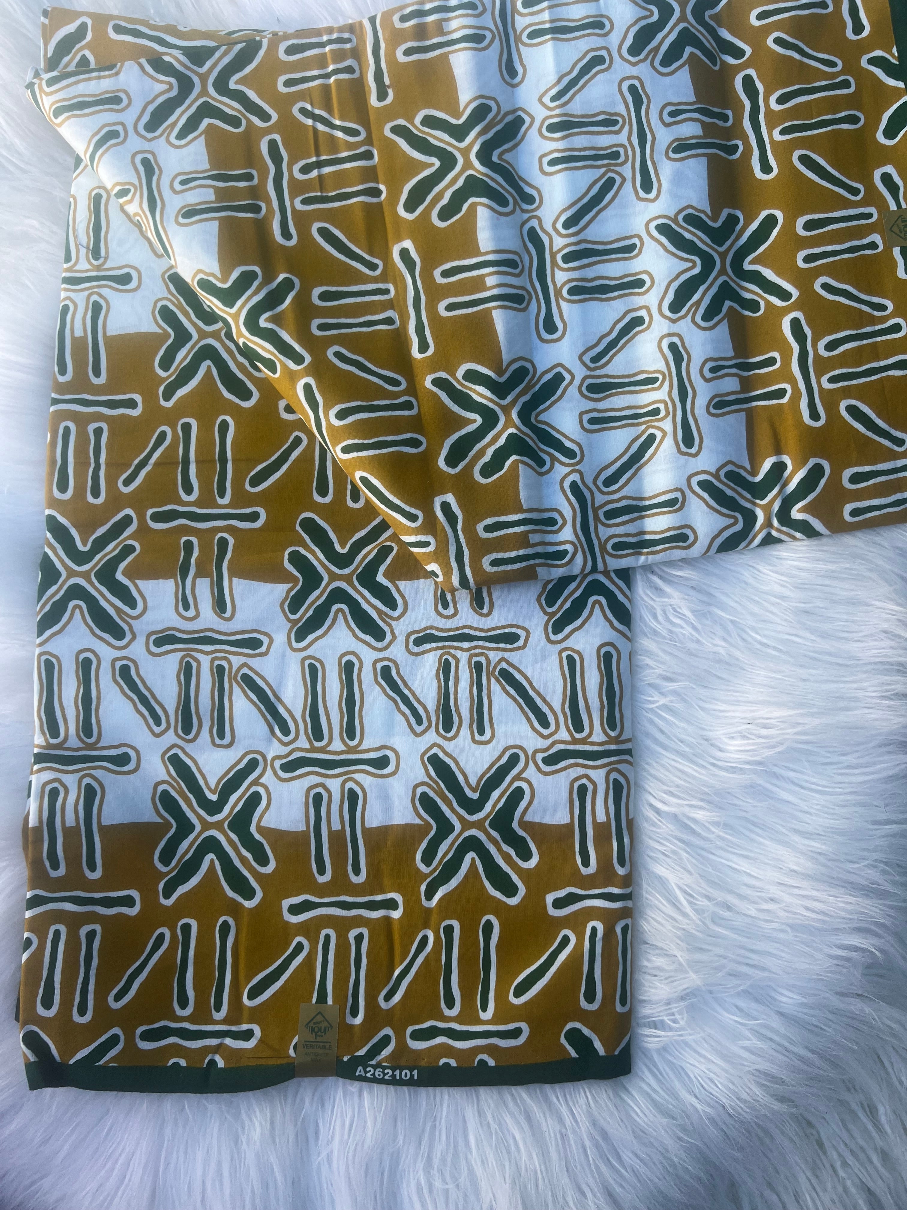 African Fabric by Yard | Vibrant Ghana & Nigeria Prints | Perfect for Dresses, Home Decor, Graduation, Pillow Cases, Bag Making Crafts