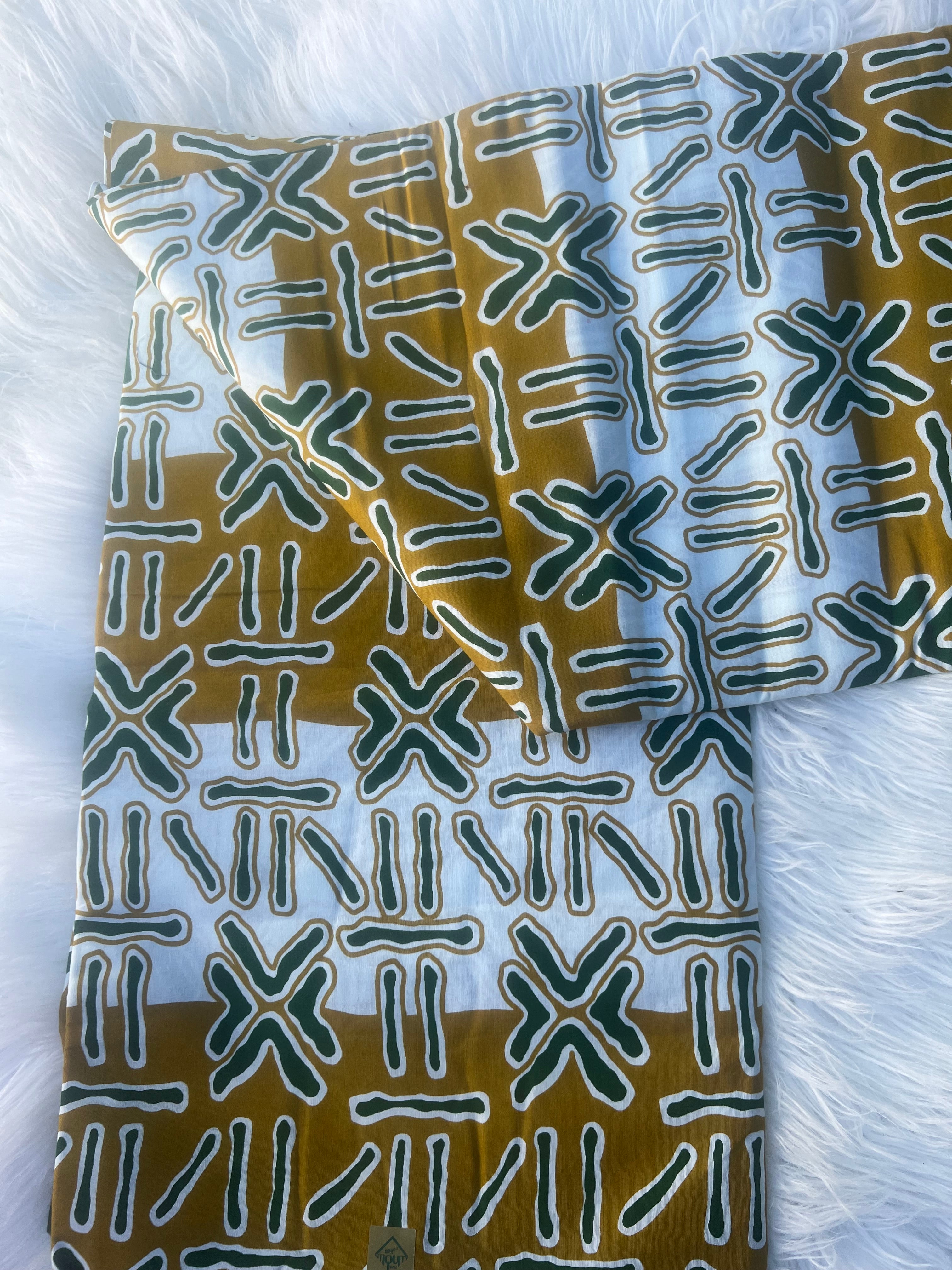 African Fabric by Yard | Vibrant Ghana & Nigeria Prints | Perfect for Dresses, Home Decor, Graduation, Pillow Cases, Bag Making Crafts