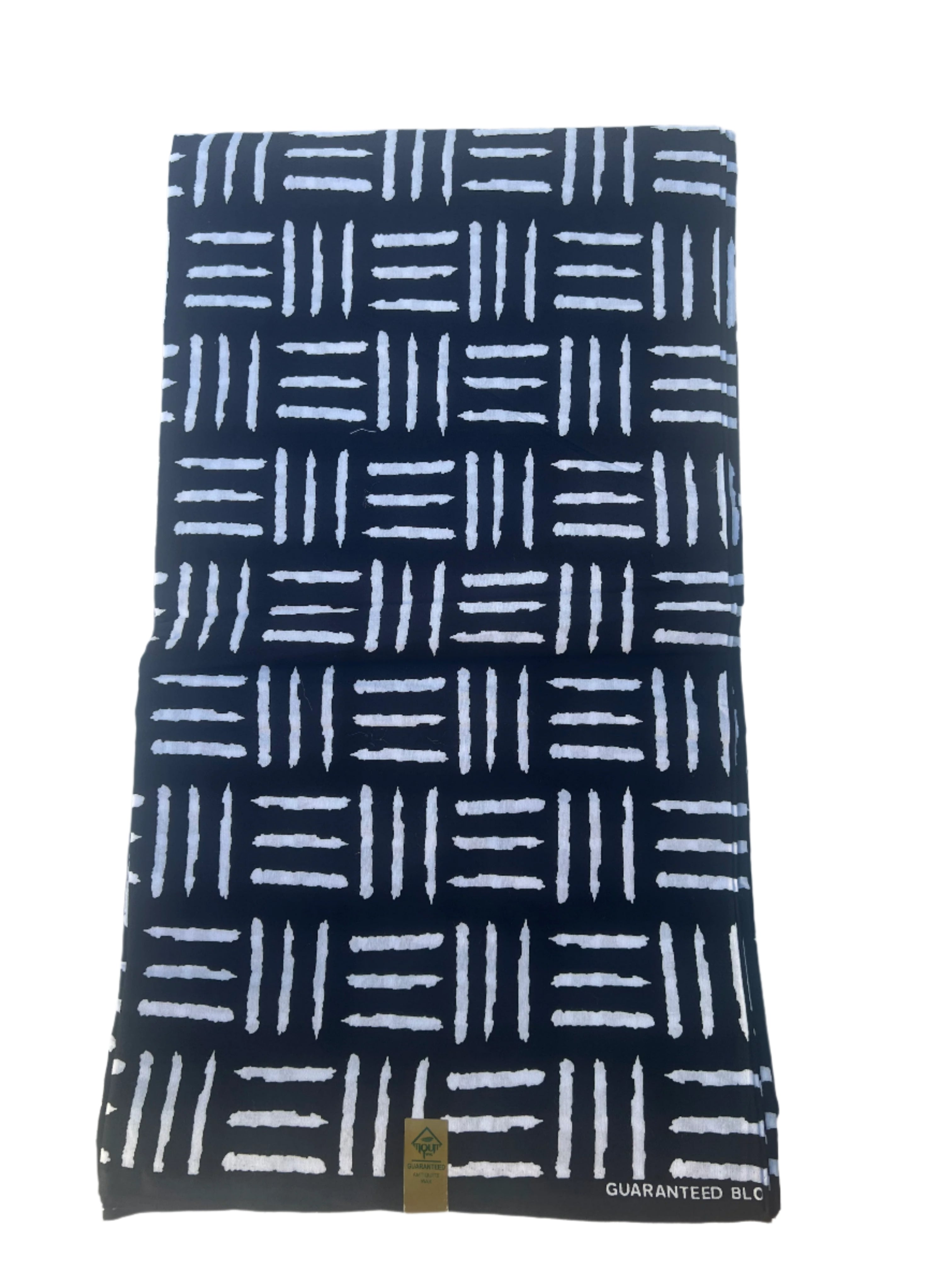 Black and White African Mudcloth Stripe Cotton Fabric by the Yard - Tribal African Mud Cloth Print, Boho Decor, Upholstery, Crafting, Sewing