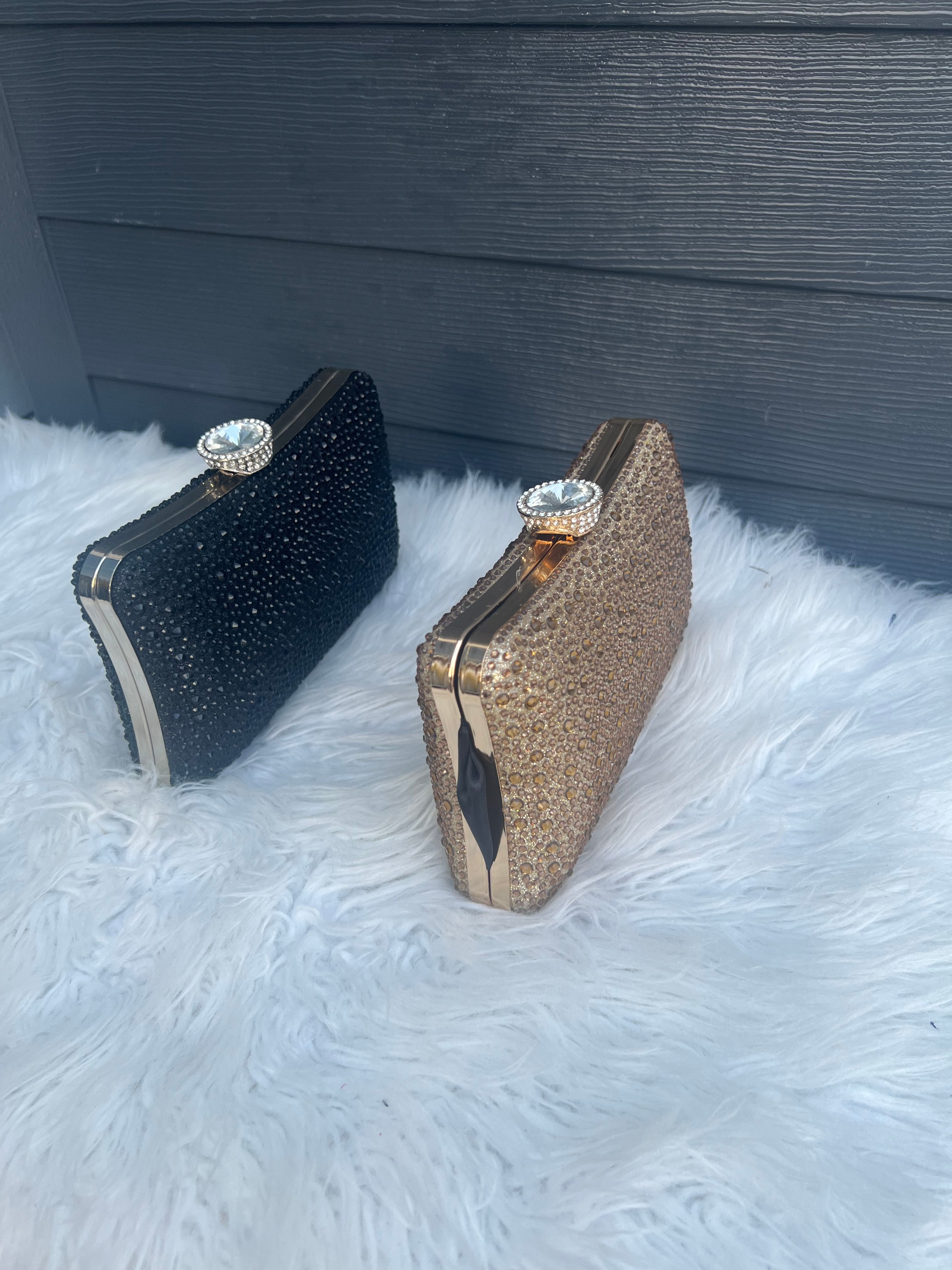 Crystal-Embellished Evening Bag For Cheongsam, Evening Dress, Banquet, Formal Dress