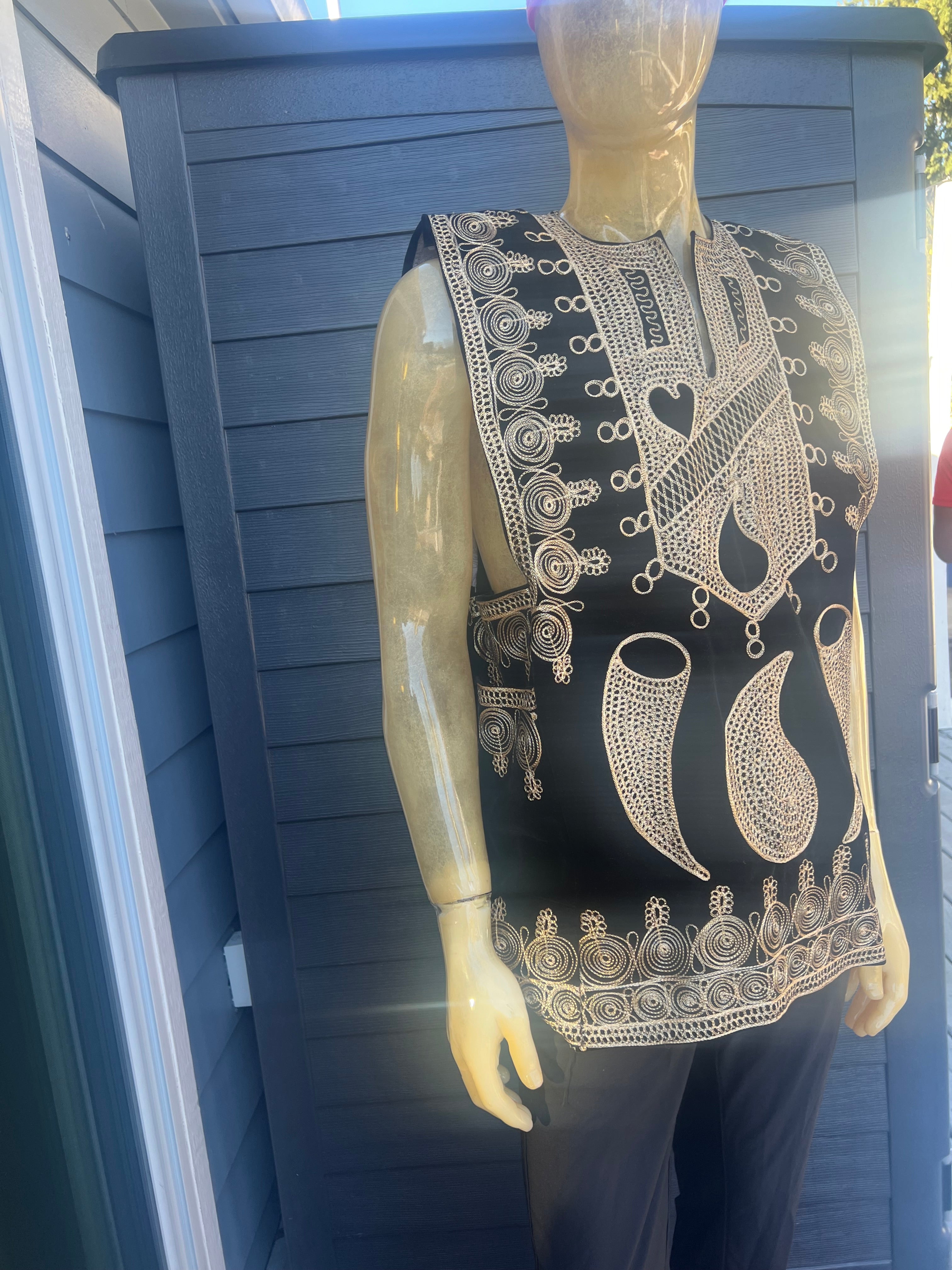 African traditional Cameroon Bamenda mens and womens wear clothing