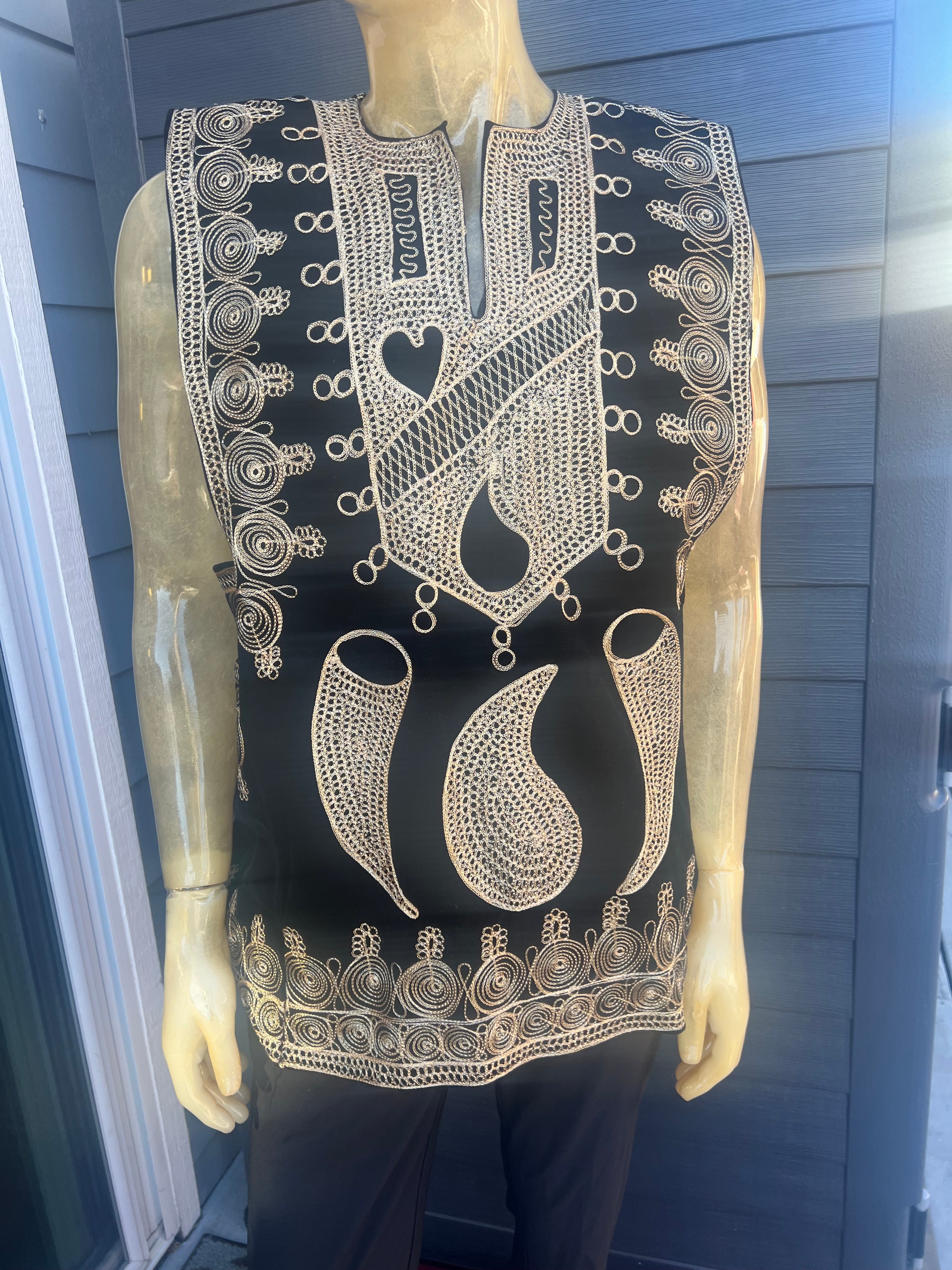 African traditional Cameroon Bamenda mens and womens wear clothing
