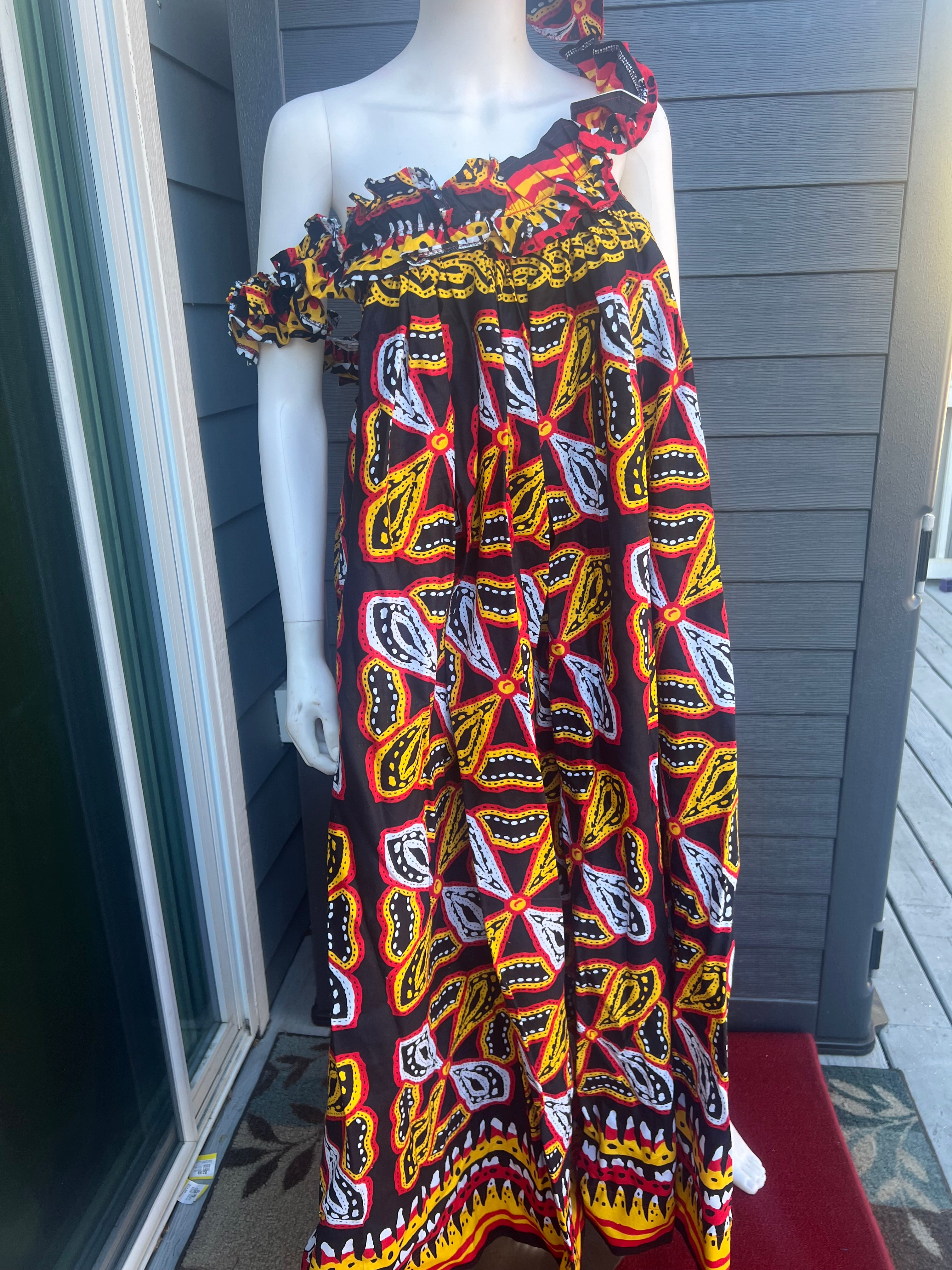 Ankara Women african bamenda Kaba