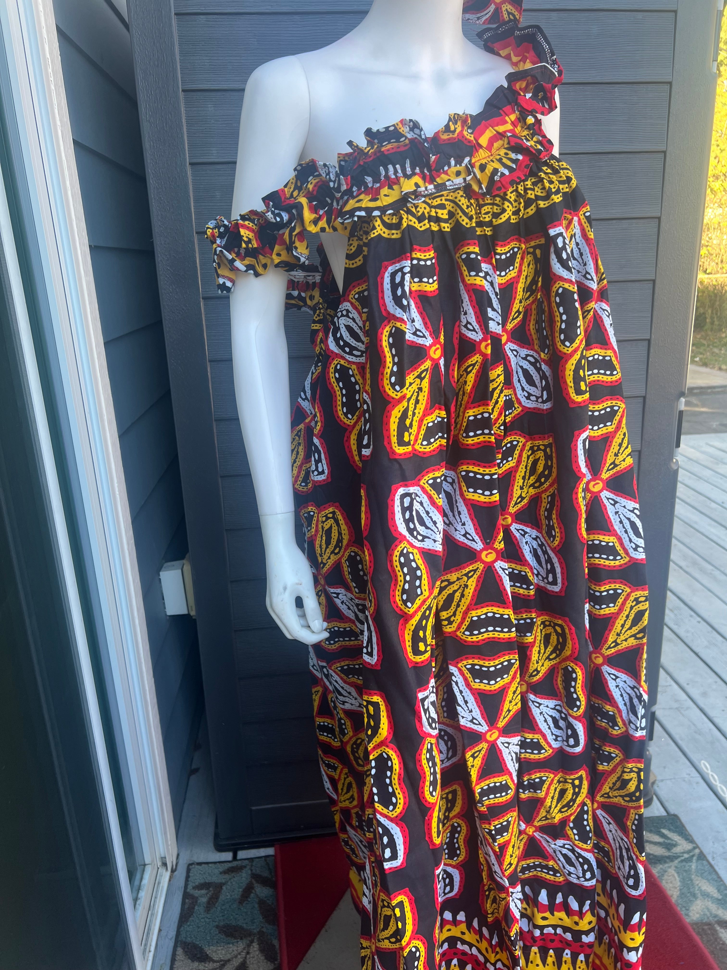 Ankara Women african bamenda Kaba