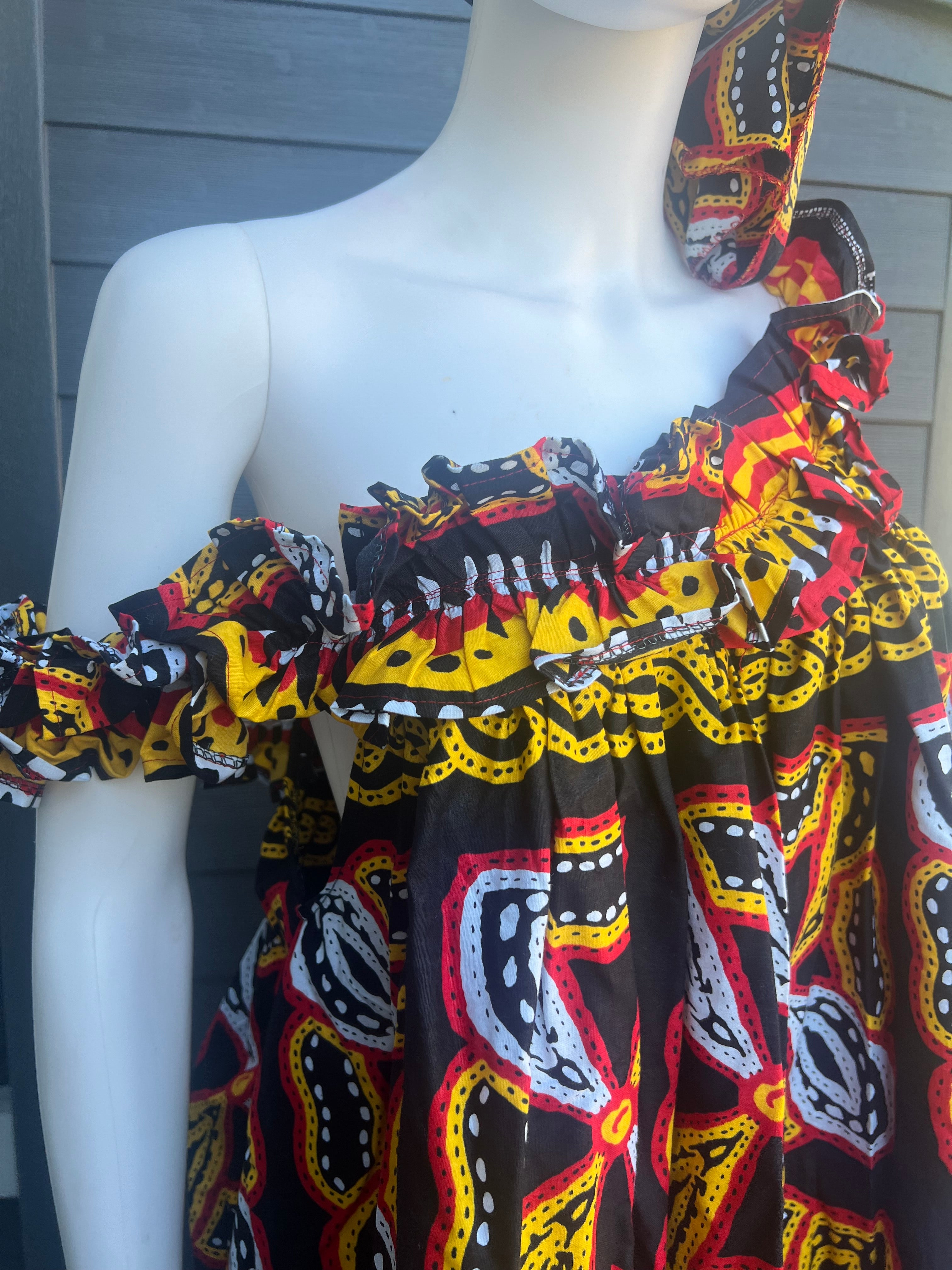 Ankara Women african bamenda Kaba