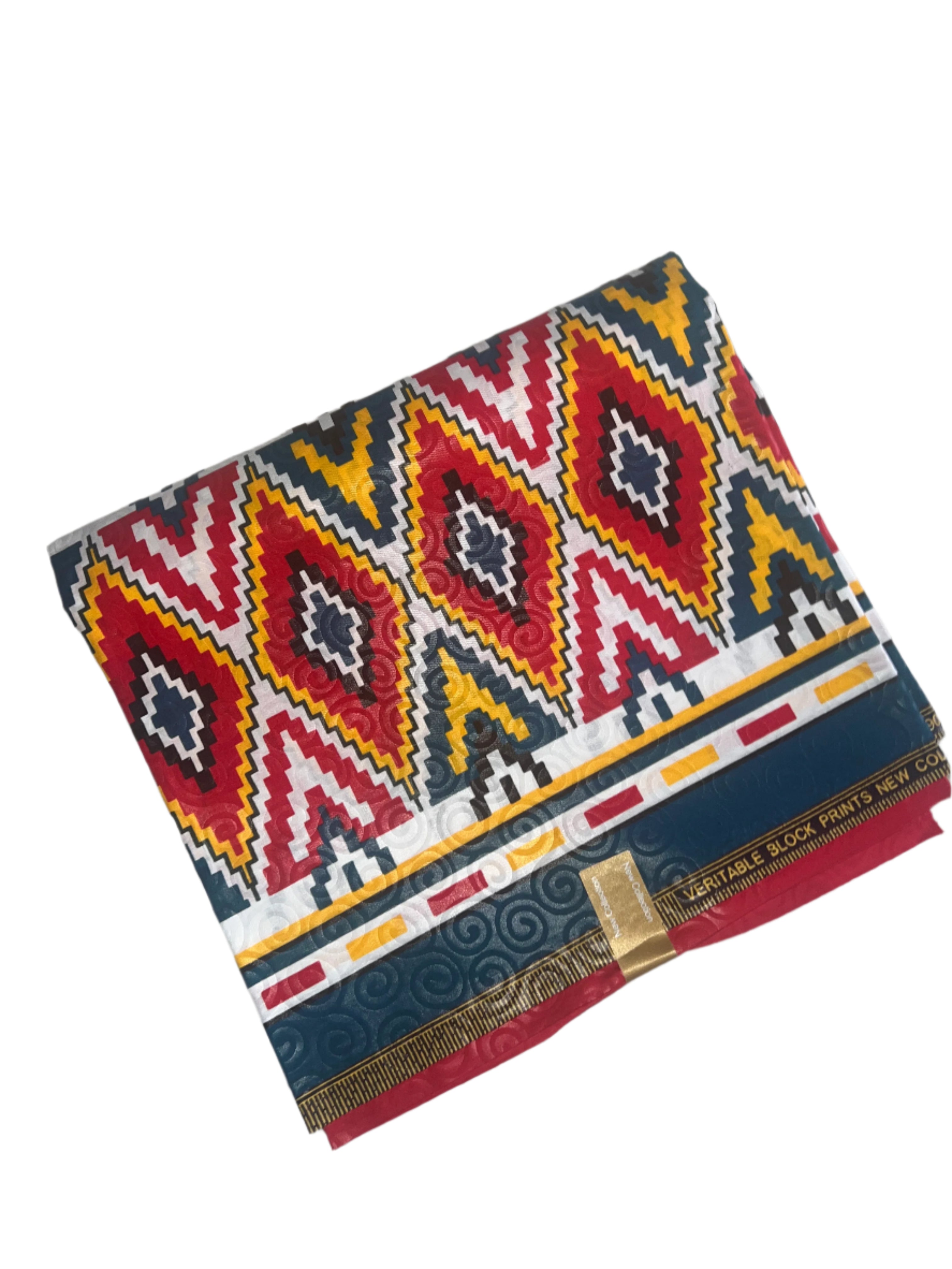 100% Cotton African Ankara Print Fabric Wax Vibrant Patterned Textile, Traditional Ankara African Fabric for Sewing **ITEM SOLD by YARD**