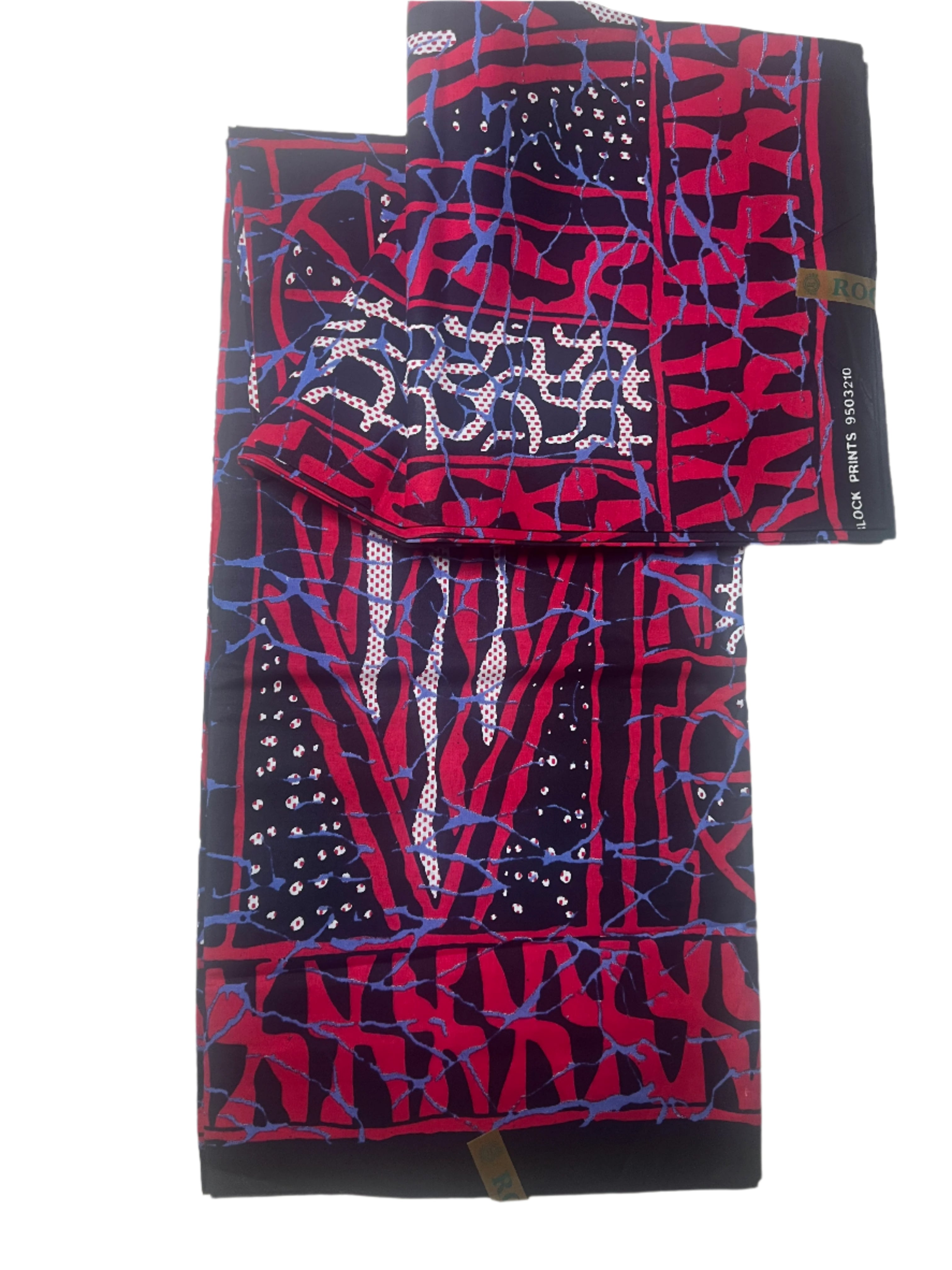 100% Cotton African Ankara Print Fabric Wax pink Vibrant Patterned, Ndop Traditional Ankara African Fabric for Sewing **ITEM SOLD by YARD**