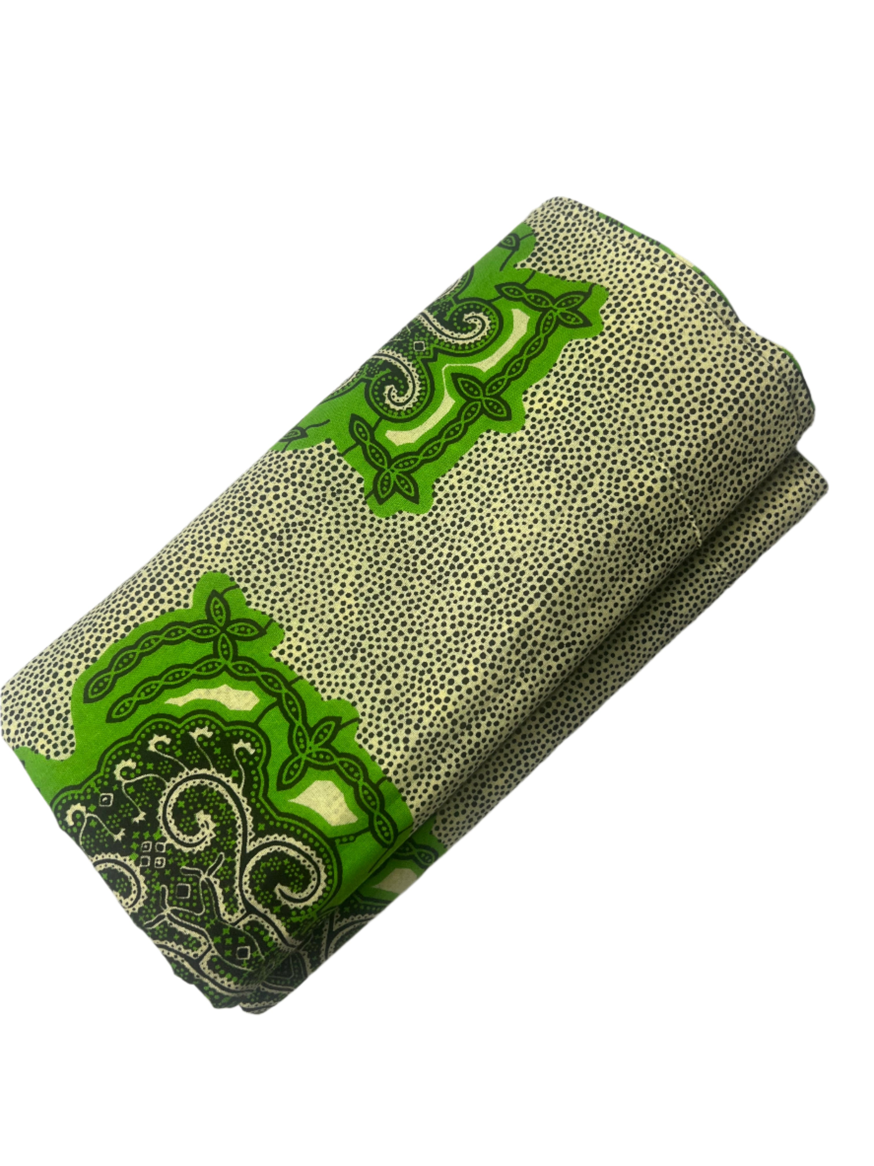 100% Cotton African Ankara Print Fabric Wax green Vibrant Patterned, Traditional Ankara African Fabric for Sewing **ITEM SOLD by YARD**