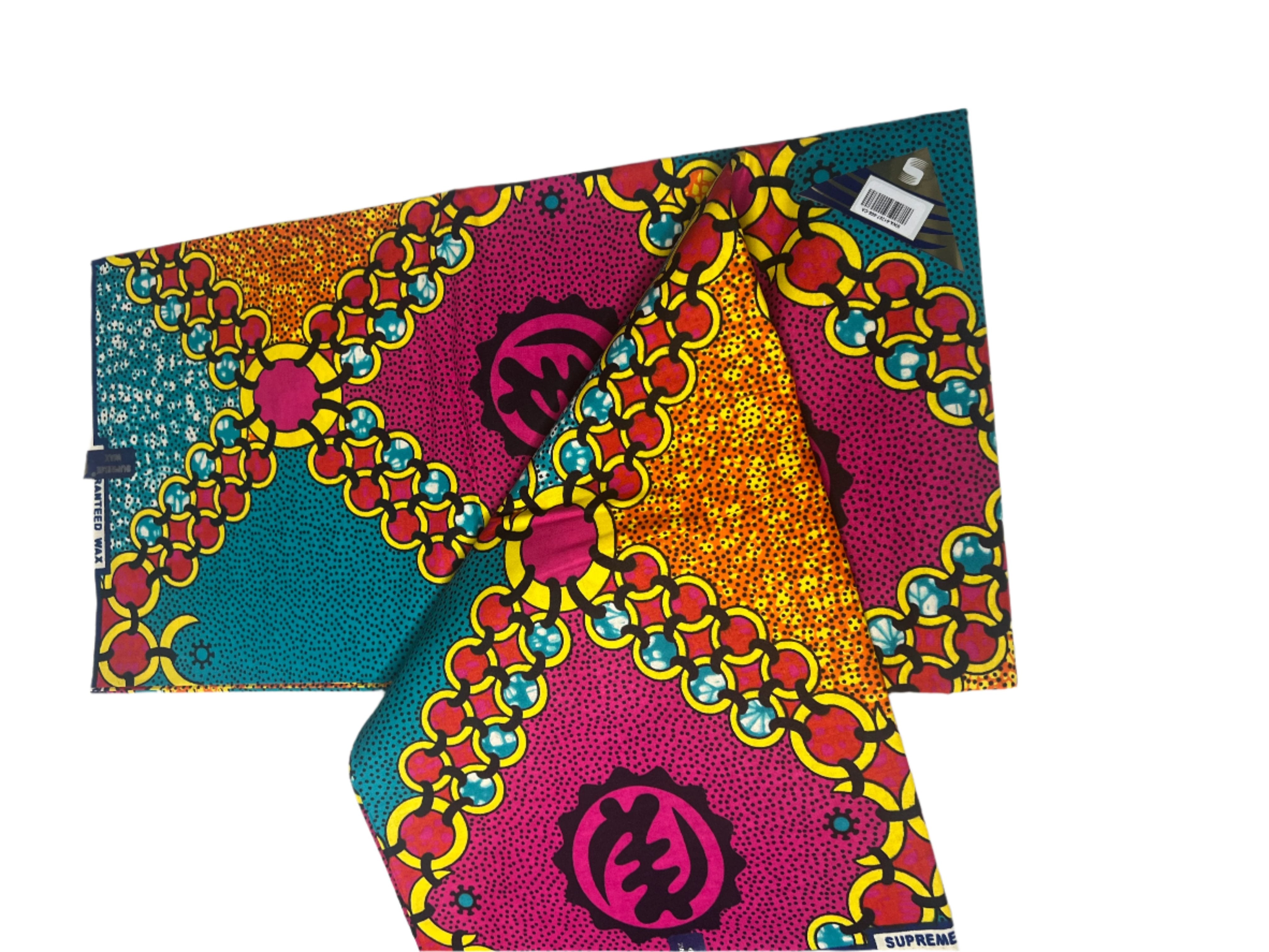 100% Cotton African Ankara Print Fabric sell by the Yard Dutch 6 yards Ankara African fabric For African clothing **ITEM SOLD by YARD**