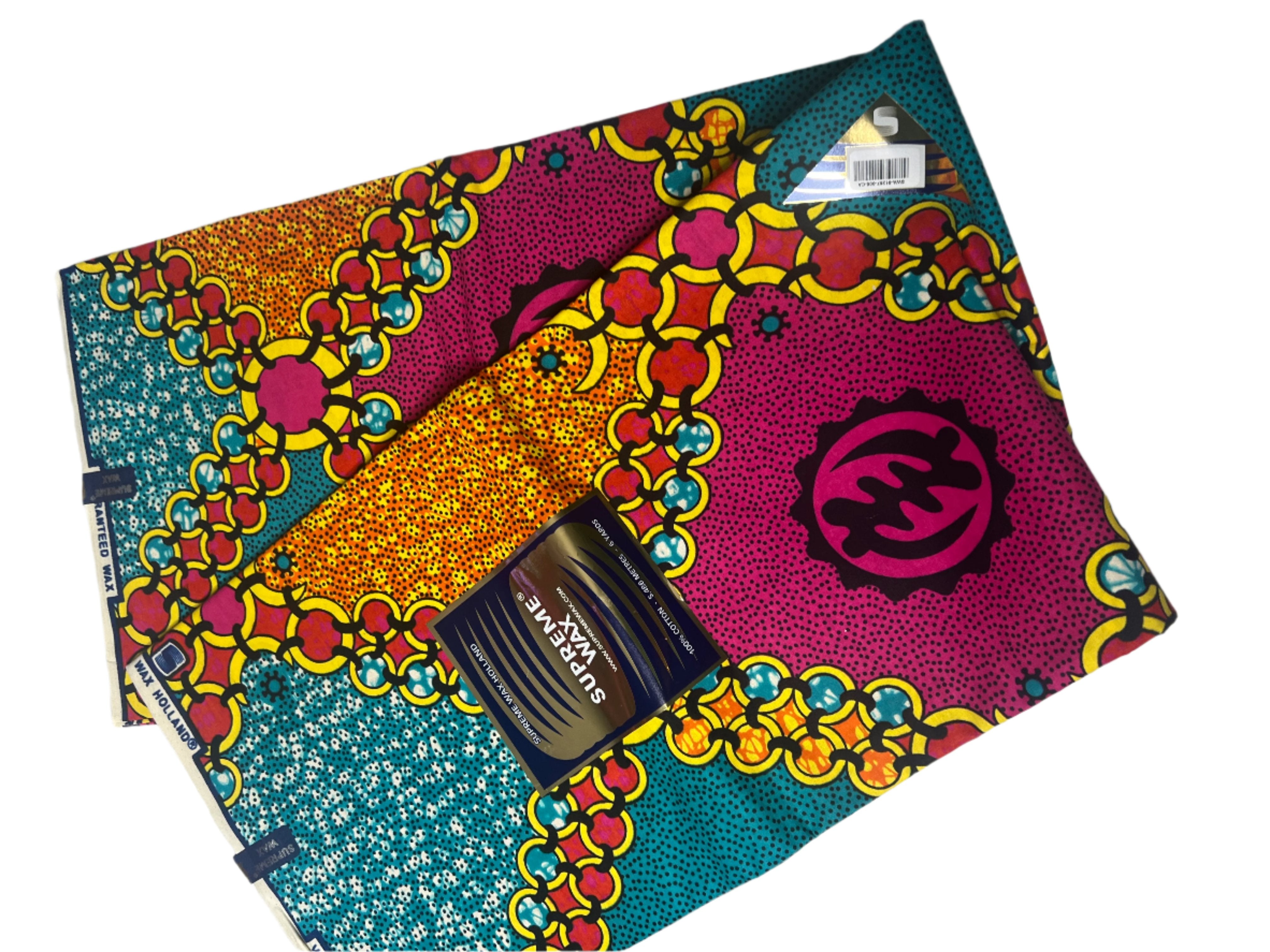 100% Cotton African Ankara Print Fabric sell by the Yard Dutch 6 yards Ankara African fabric For African clothing **ITEM SOLD by YARD**