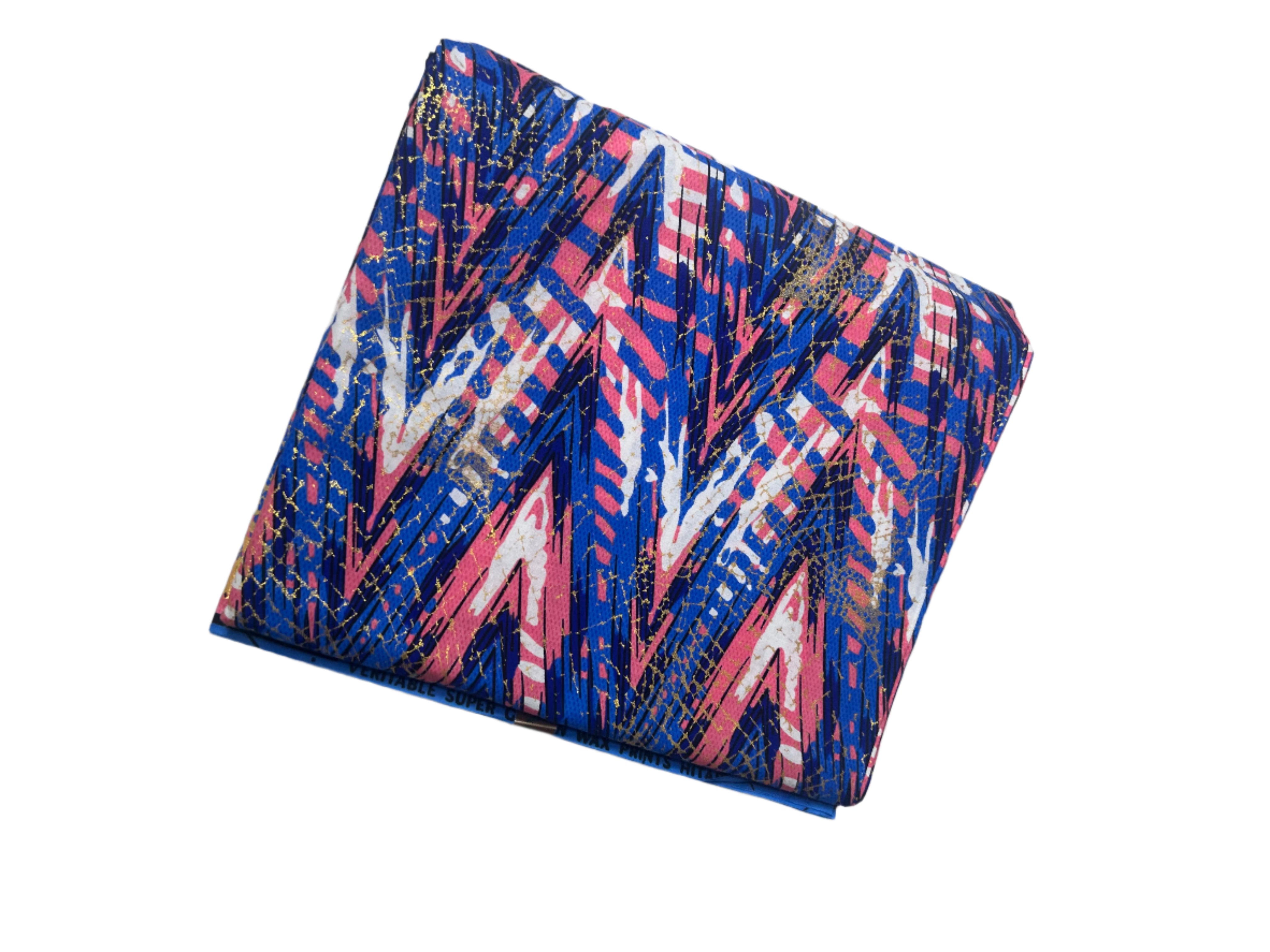 100% Cotton African Hitartex Ankara Print Fabric Wax motif kente Multicolor,  Ankara African Fabric for Sewing**ITEM SOLD by YARD**