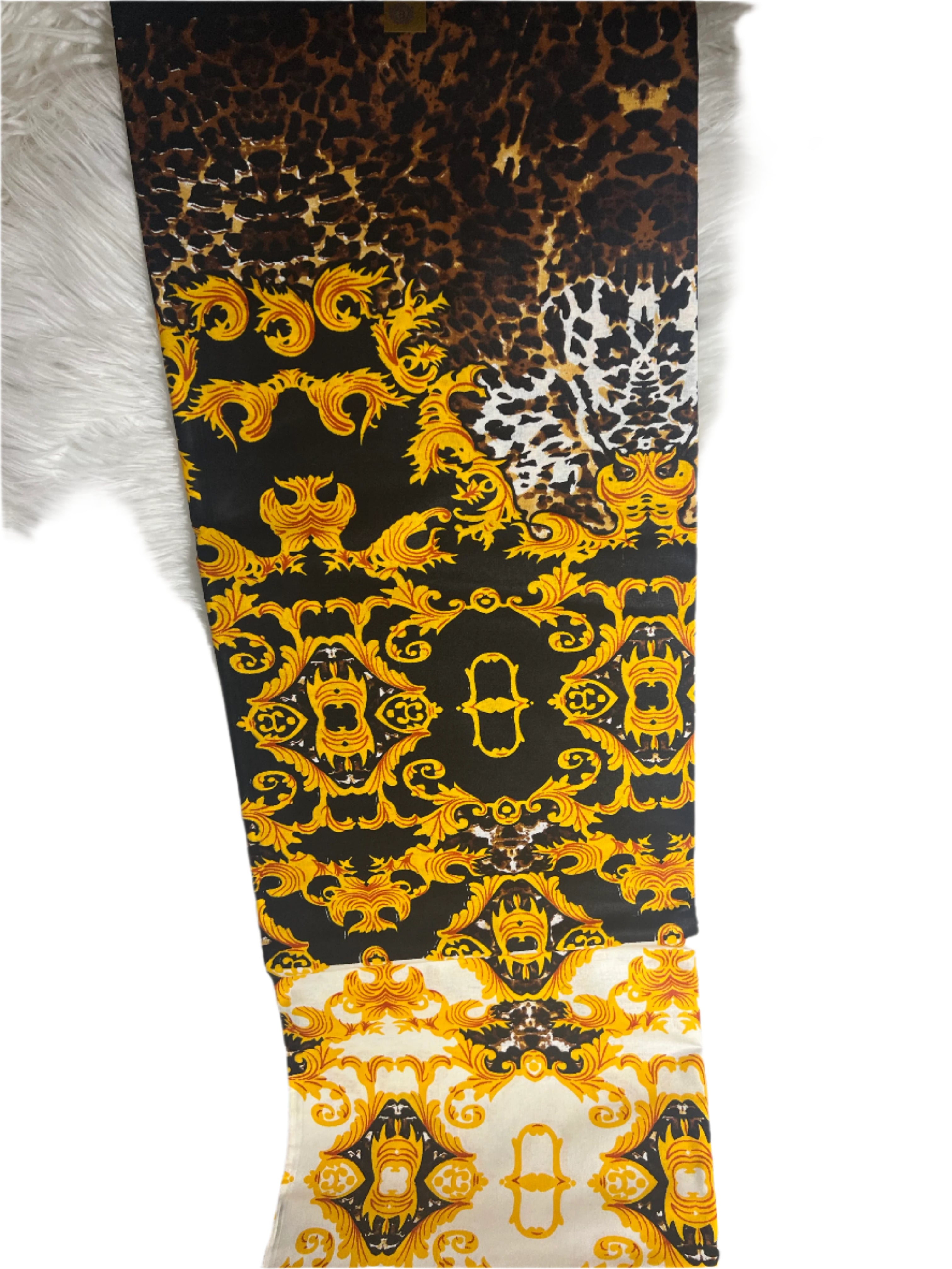 African Ankara Gianni Versace, Traditional Ankara African Fabric 100% cotton  **ITEM SOLD by YARD**