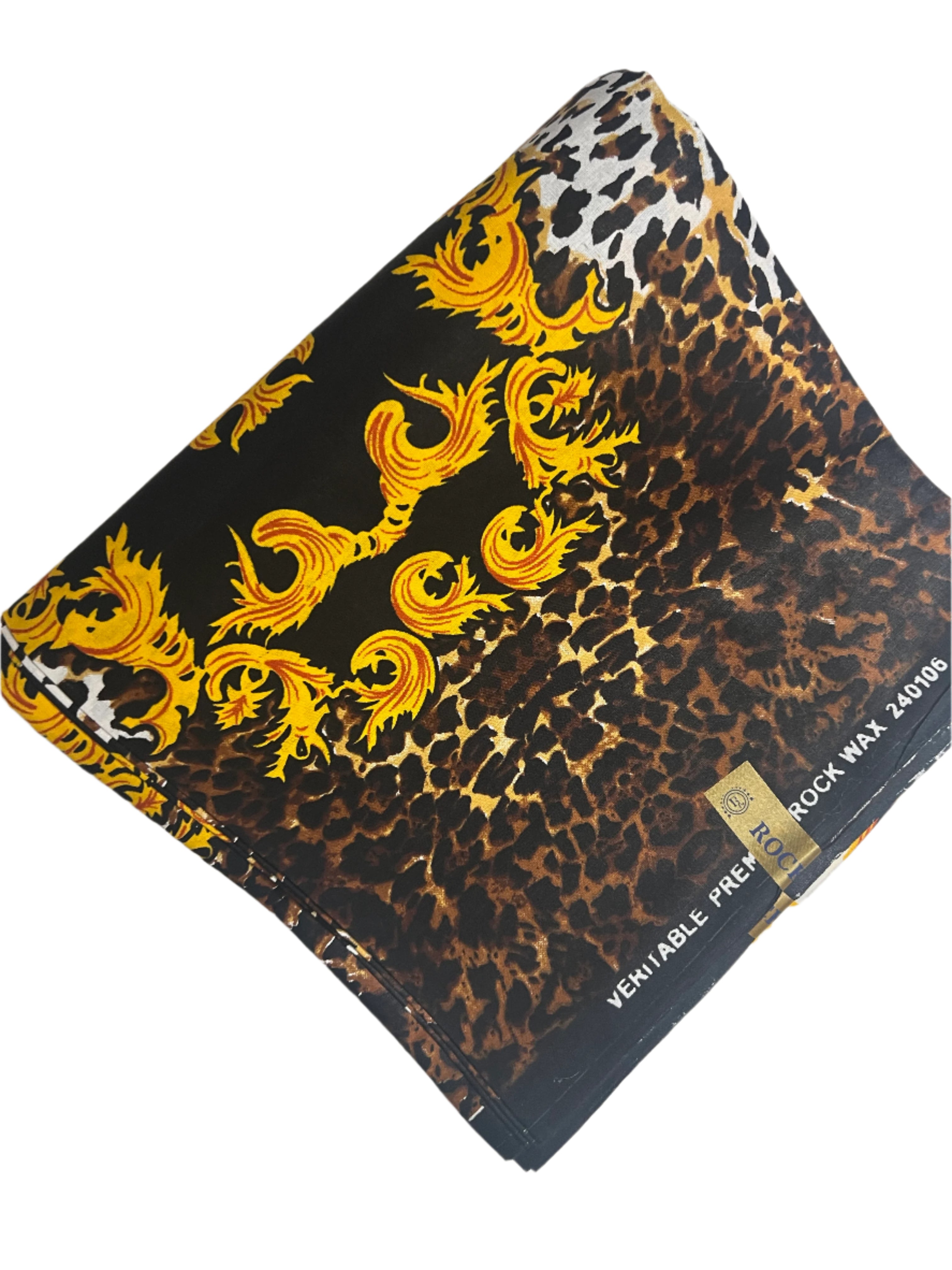 African Ankara Gianni Versace, Traditional Ankara African Fabric 100% cotton  **ITEM SOLD by YARD**