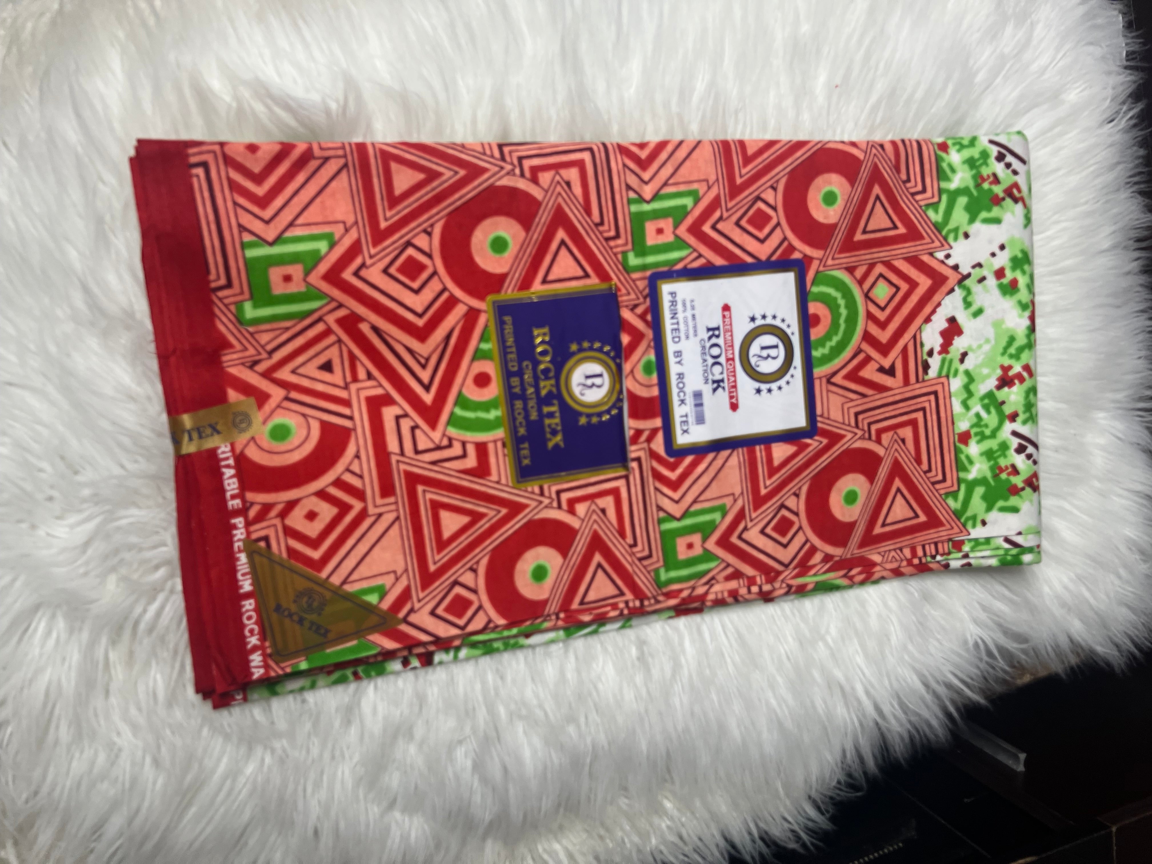 Supreme Super Wax 100% Cotton African Fabric 6 Yard Ankara Fabric Print Fabric Dashiki **ITEM SOLD by YARD**