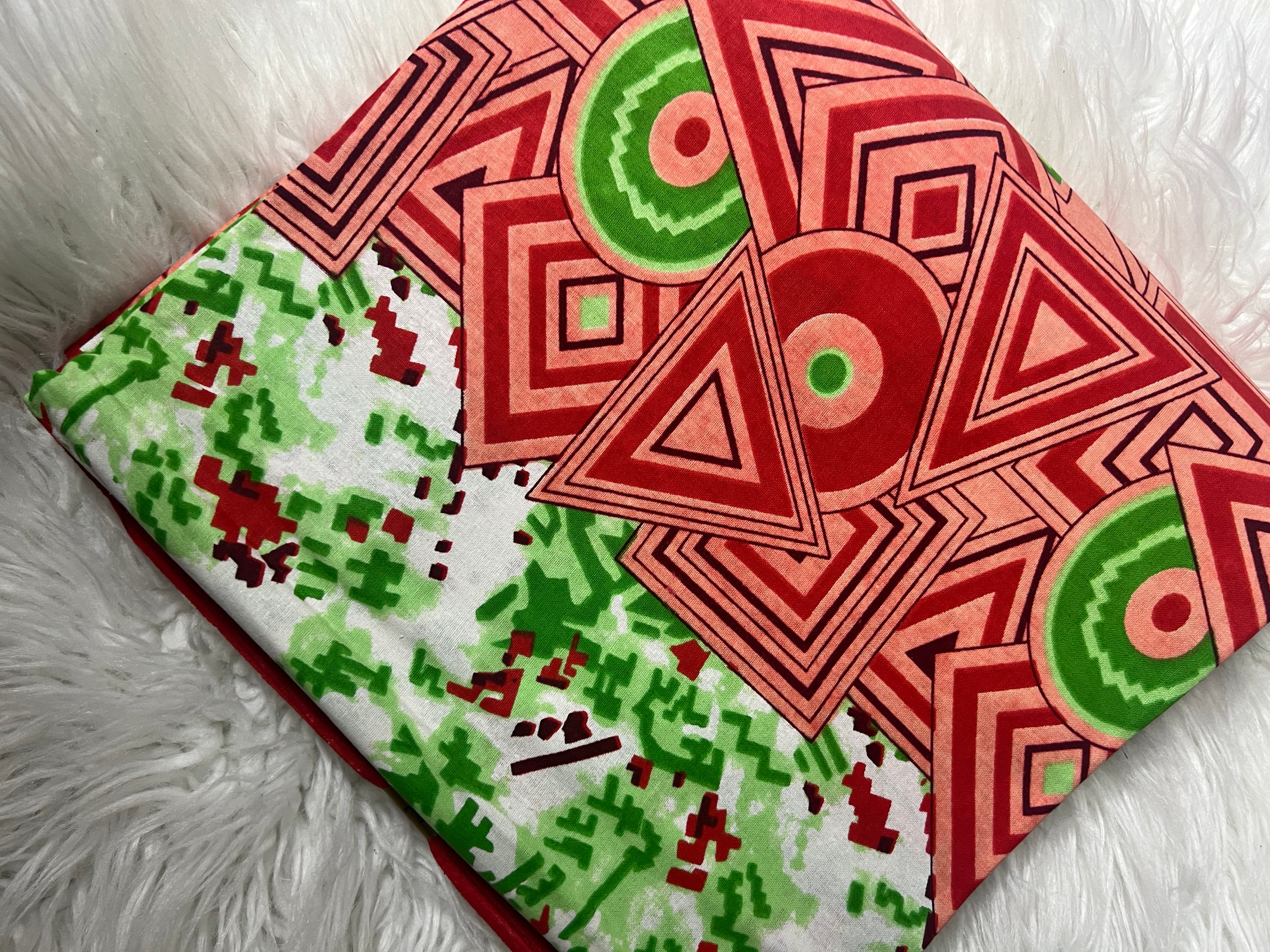 Supreme Super Wax 100% Cotton African Fabric 6 Yard Ankara Fabric Print Fabric Dashiki **ITEM SOLD by YARD**