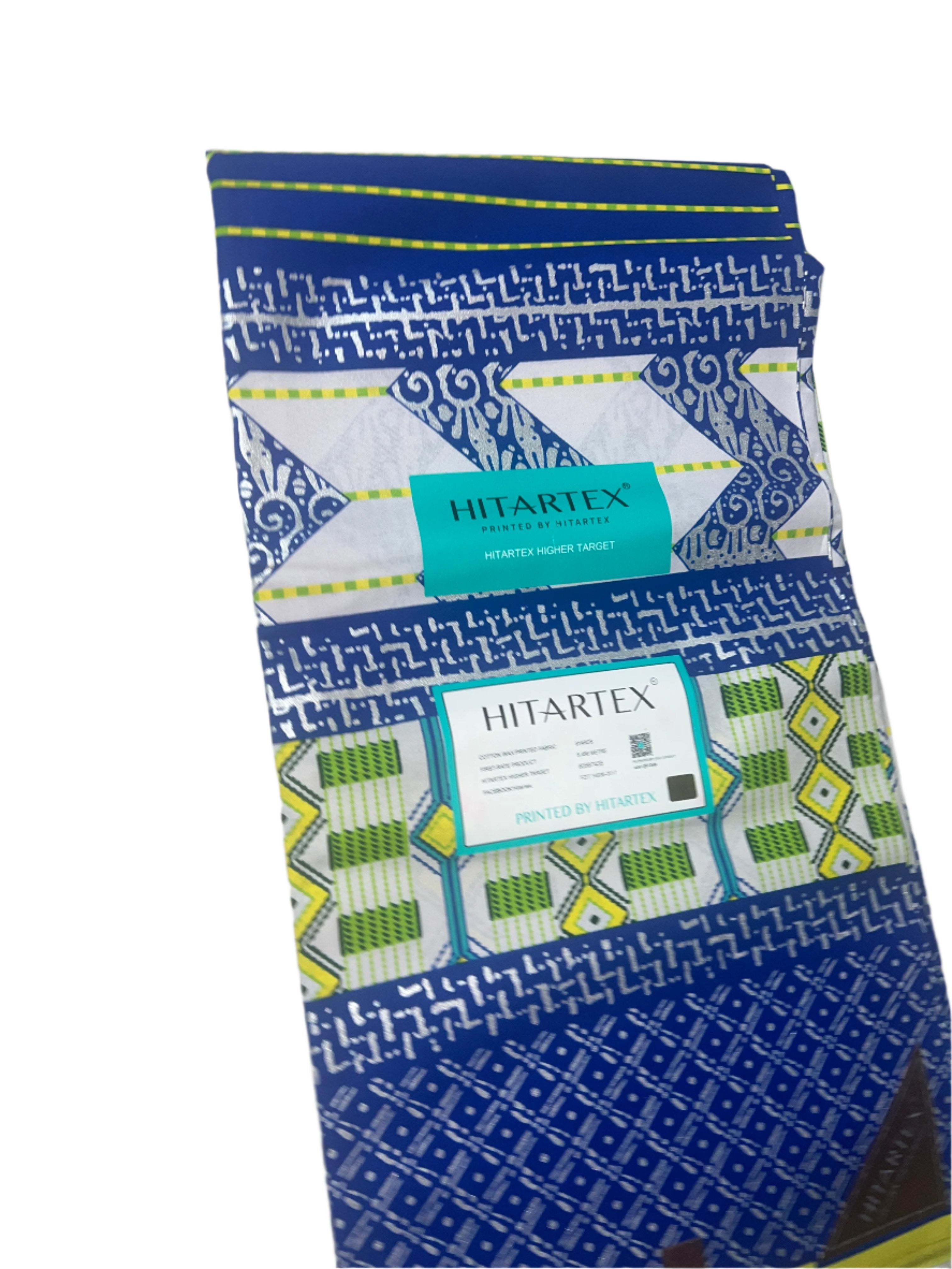 100% Cotton African Ankara Hitartex Print Fabric , Traditional Ankara African Fabric for Sewing **ITEM SOLD by YARD**