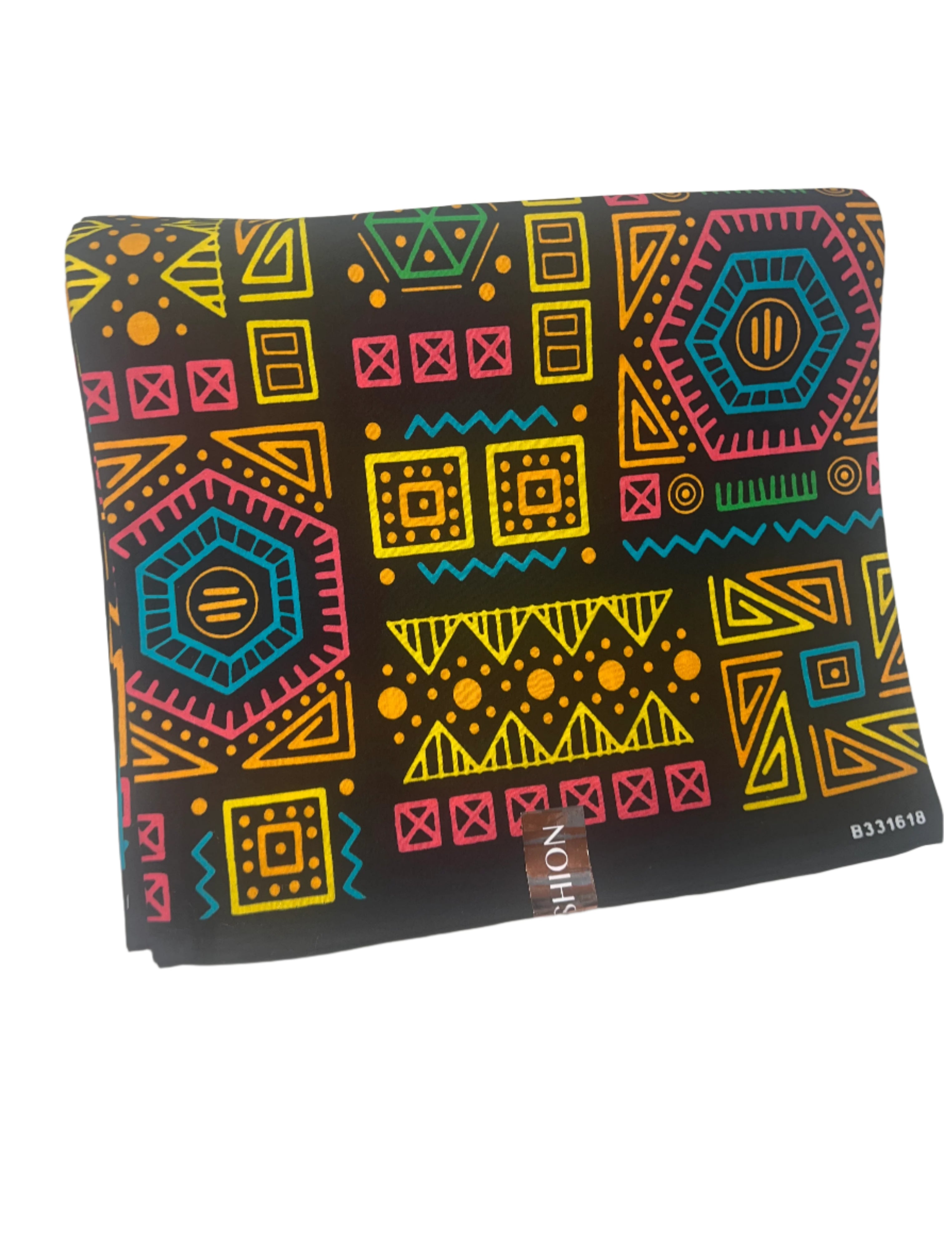 100% Cotton African Ankara Print Fabric, Multicolor Tribal African Print Fabric, Traditional Ankara African Fabric **ITEM SOLD by YARD**