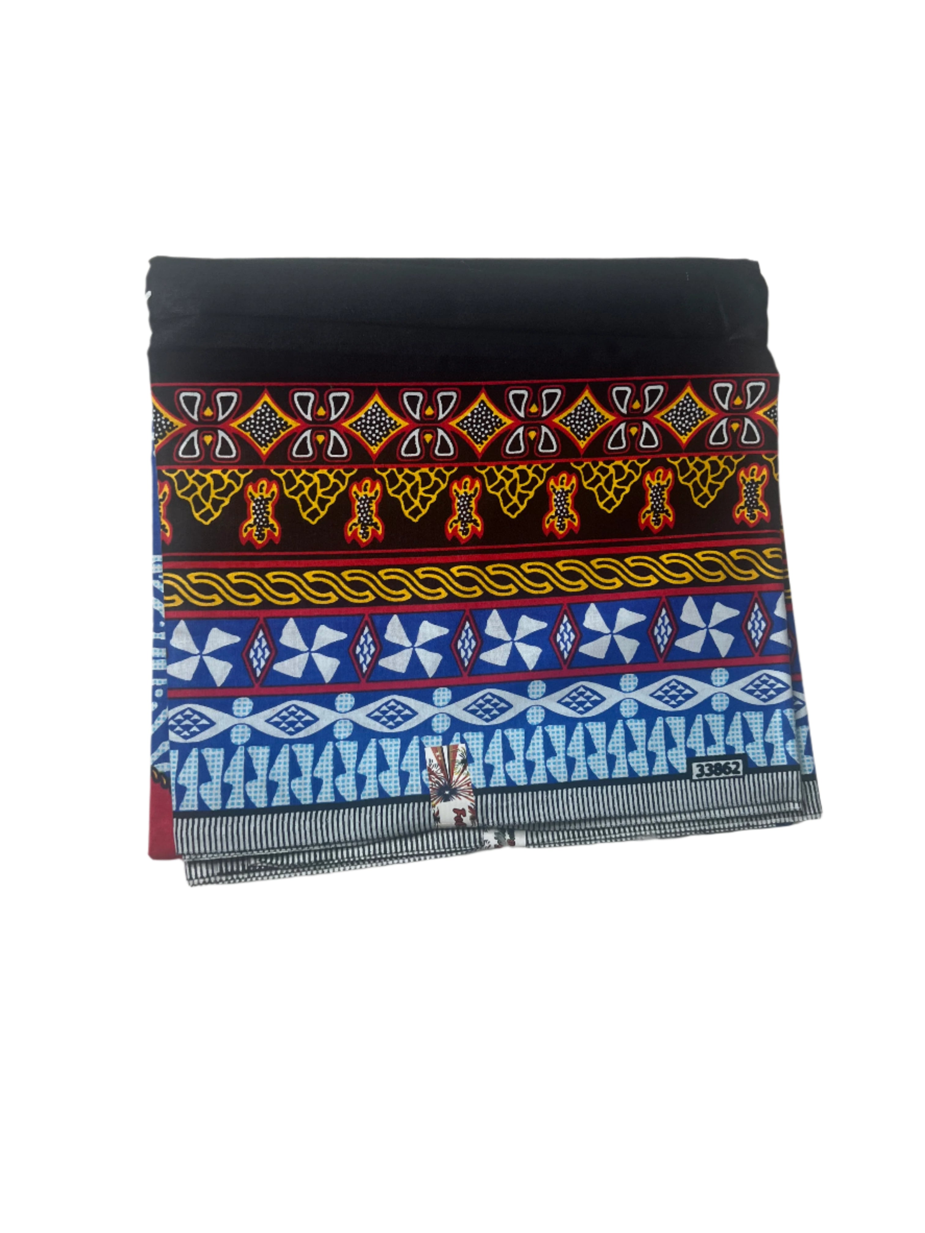 100% Cotton Cameroon Atoghu/Ndop African Ankara Print Fabric, Traditional Ankara African Fabric for Sewing **ITEM SOLD by YARD**