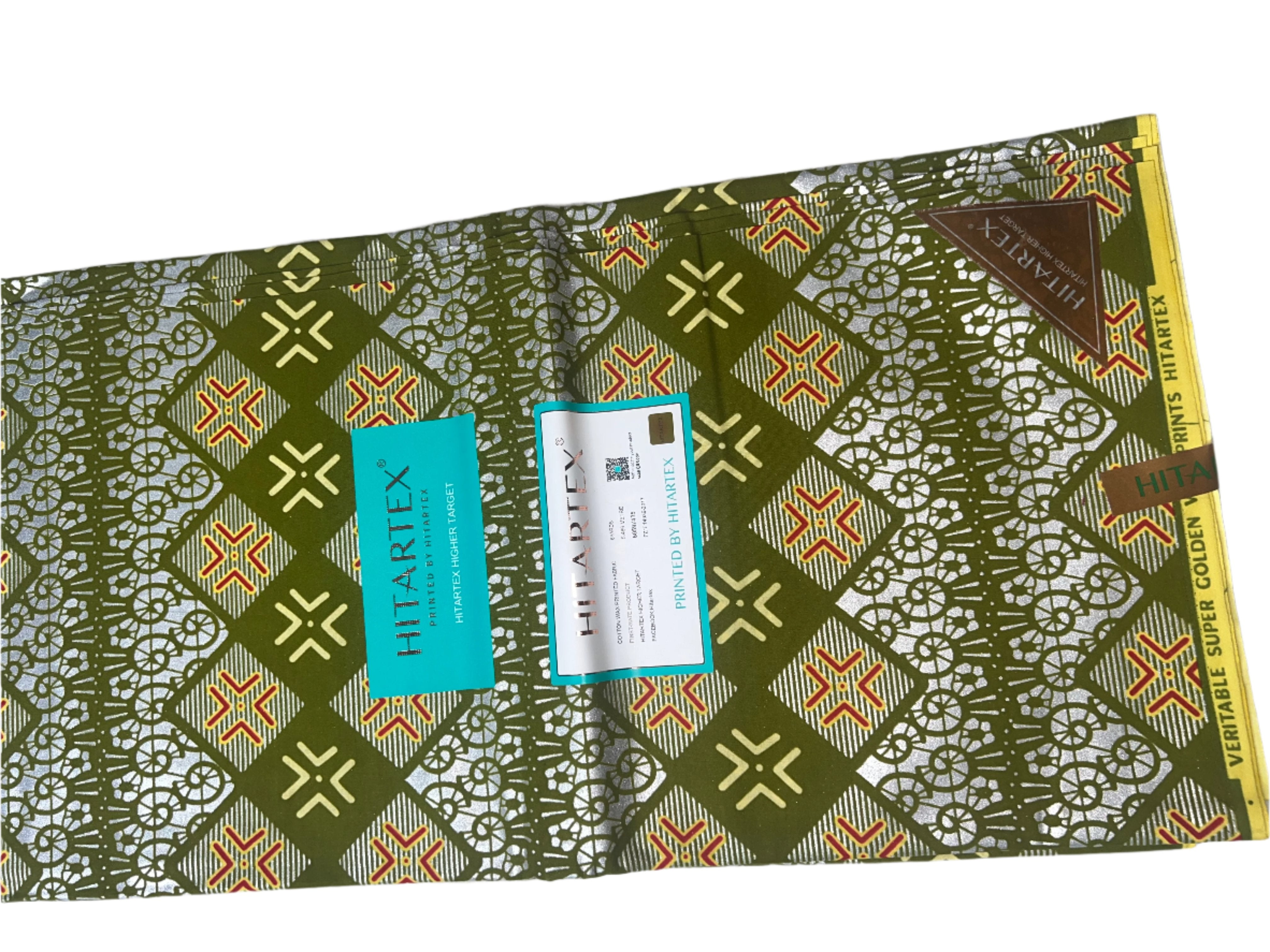 100% Cotton African Ankara Print Fabric sell by the Yard Dutch Wax Patterned, Ankara African Fabric for Sewing **ITEM SOLD by YARD**