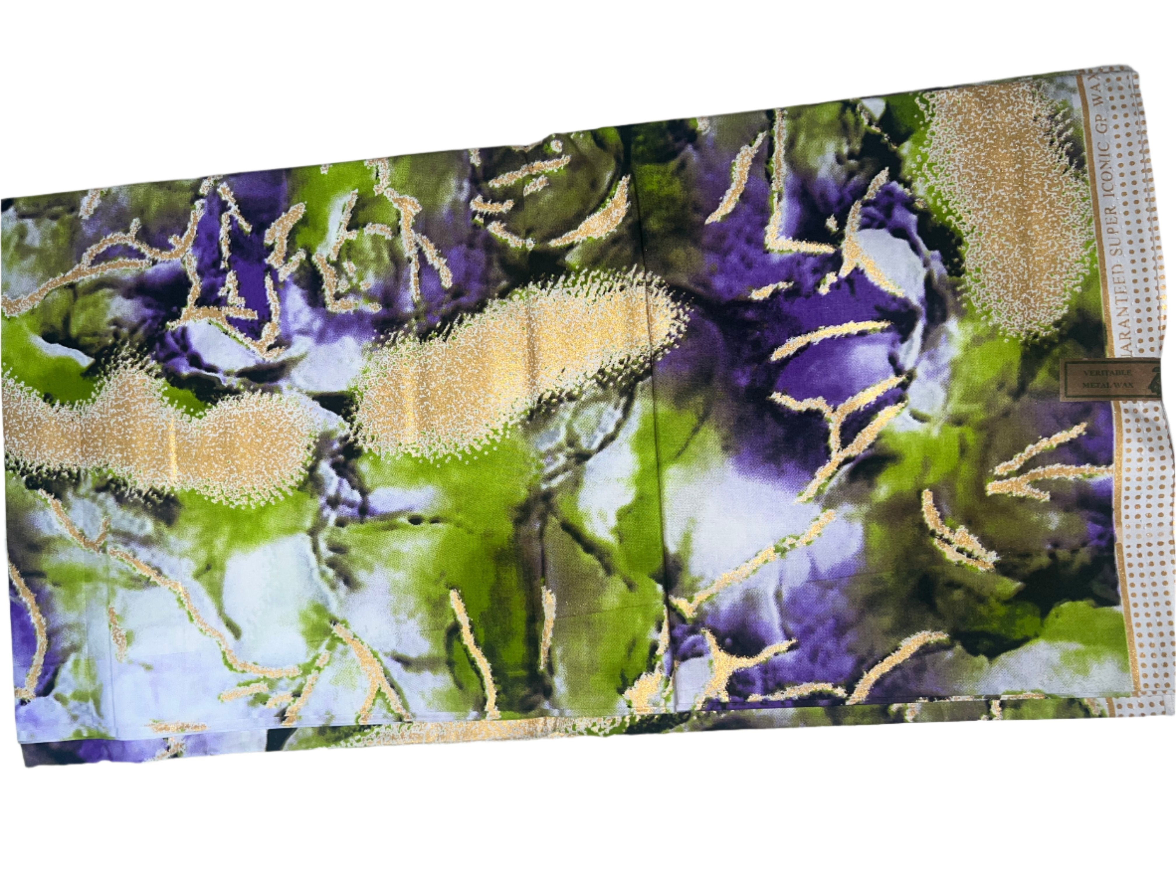 100% Cotton African Ankara Print Fabric colorful Flower Wax Vibrant Patterned Textile, Ankara African Fabric for Sewing**ITEM SOLD by YARD**