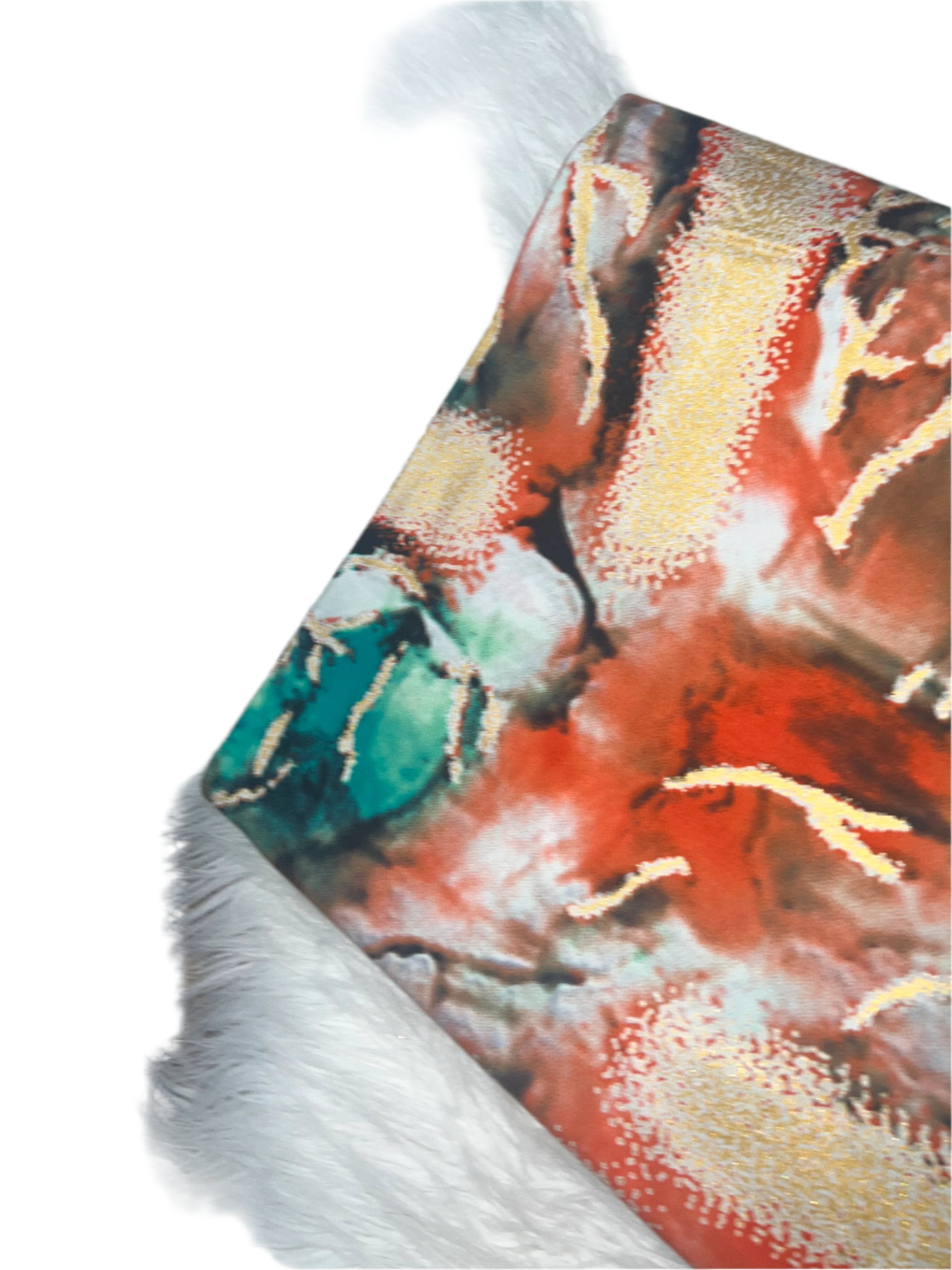 100% Cotton African Ankara Print Fabric Wax multicolored Vibrant Patterned, Traditional Ankara Fabric for Sewing **ITEM SOLD by YARD**