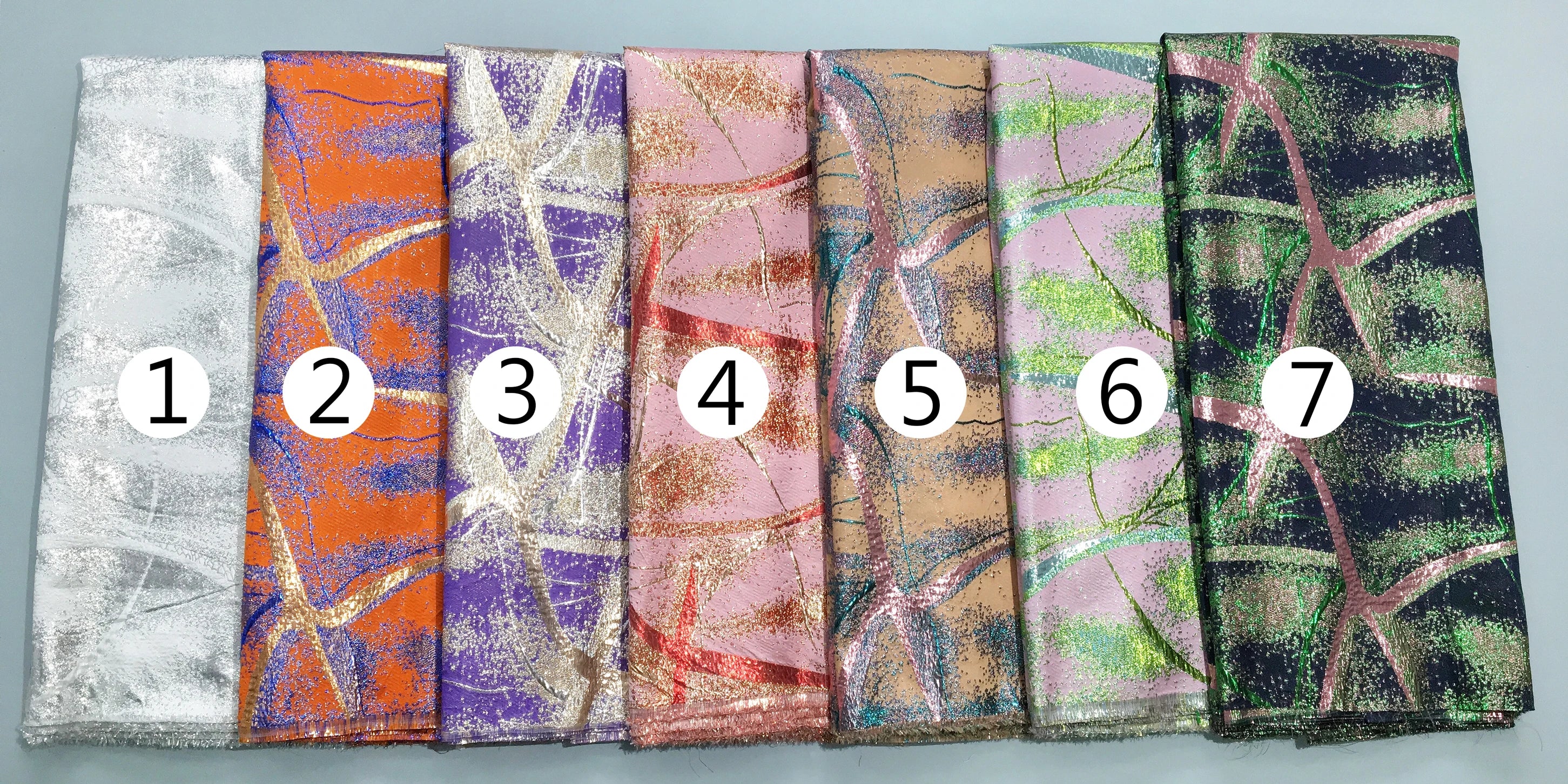 French Lace Fabric New Design Brocade Jacquard Lace Fabric 2024 High Quality African Fabric Lace For Women Wedding Dress F3901