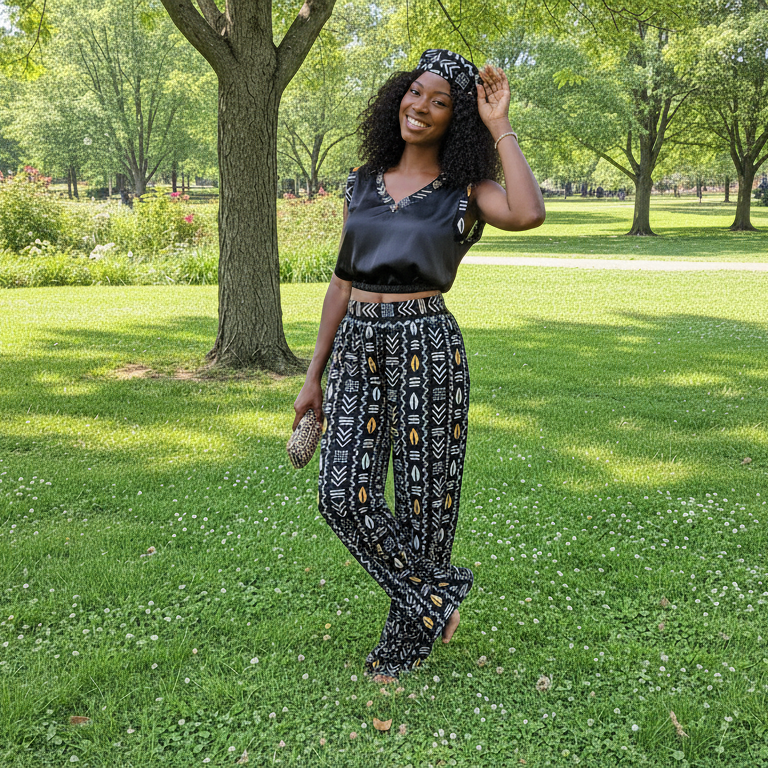 Midnight Tribe Two-Piece Set (HAT NOT INCLUDED)