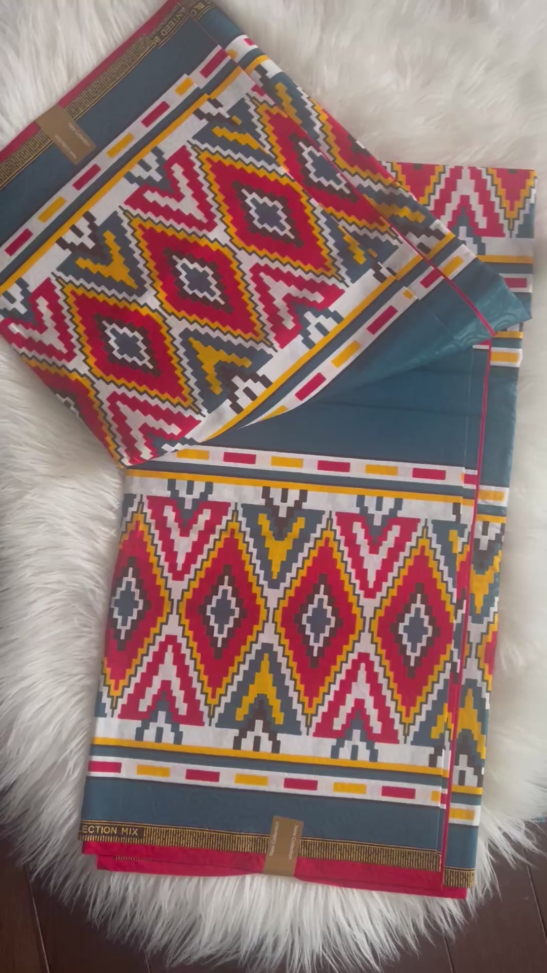 100% Cotton African Ankara Print Fabric Wax Vibrant Patterned Textile, Traditional Ankara African Fabric for Sewing **ITEM SOLD by YARD**