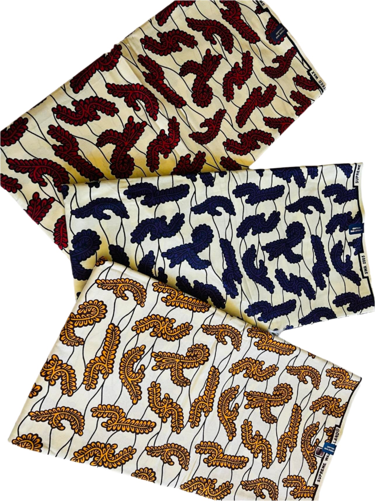 Supreme Holland Wax African Print Wax Fabric (Ankara)