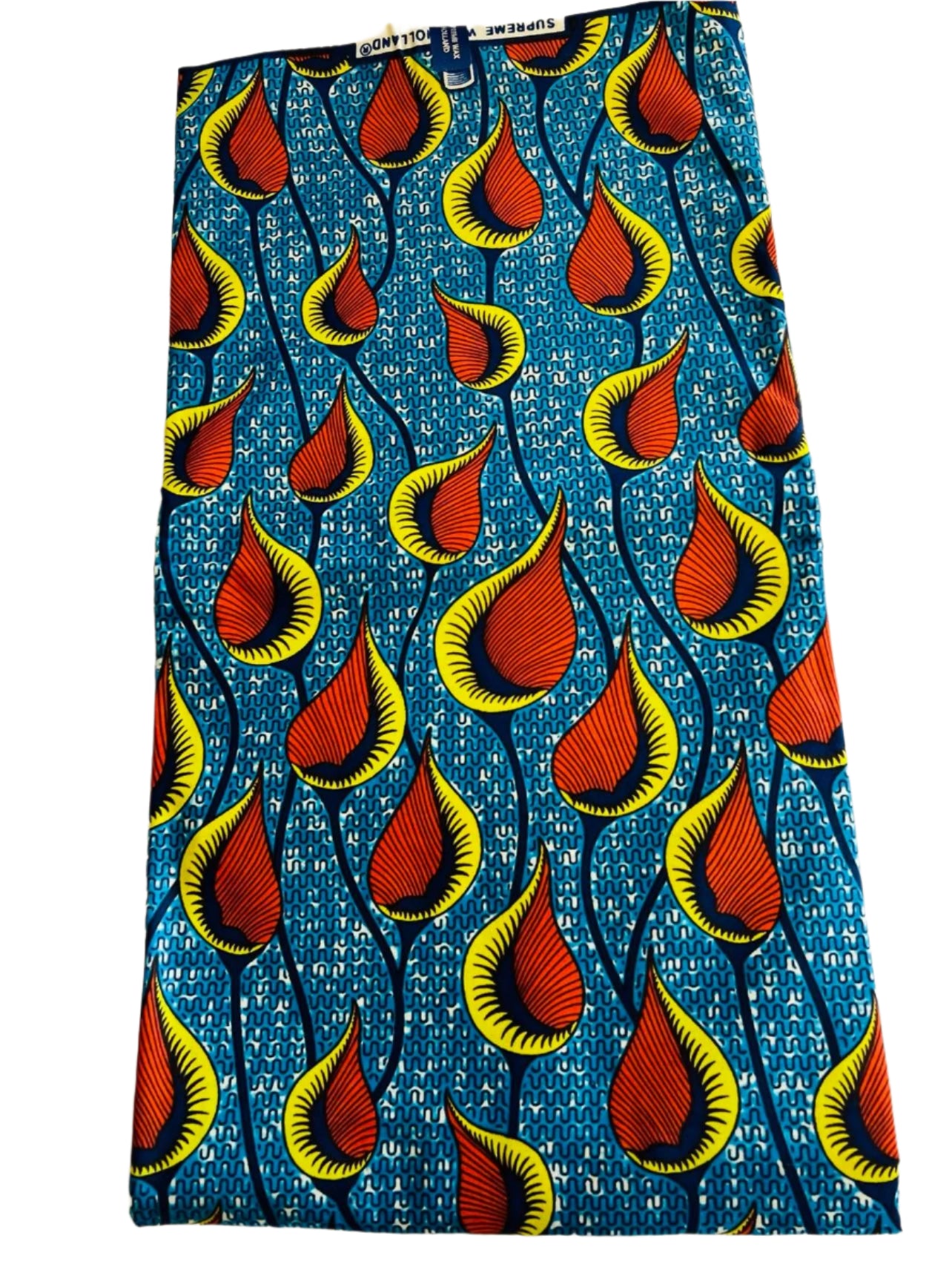 Supreme Holland Wax African Print Wax Fabric (Ankara)