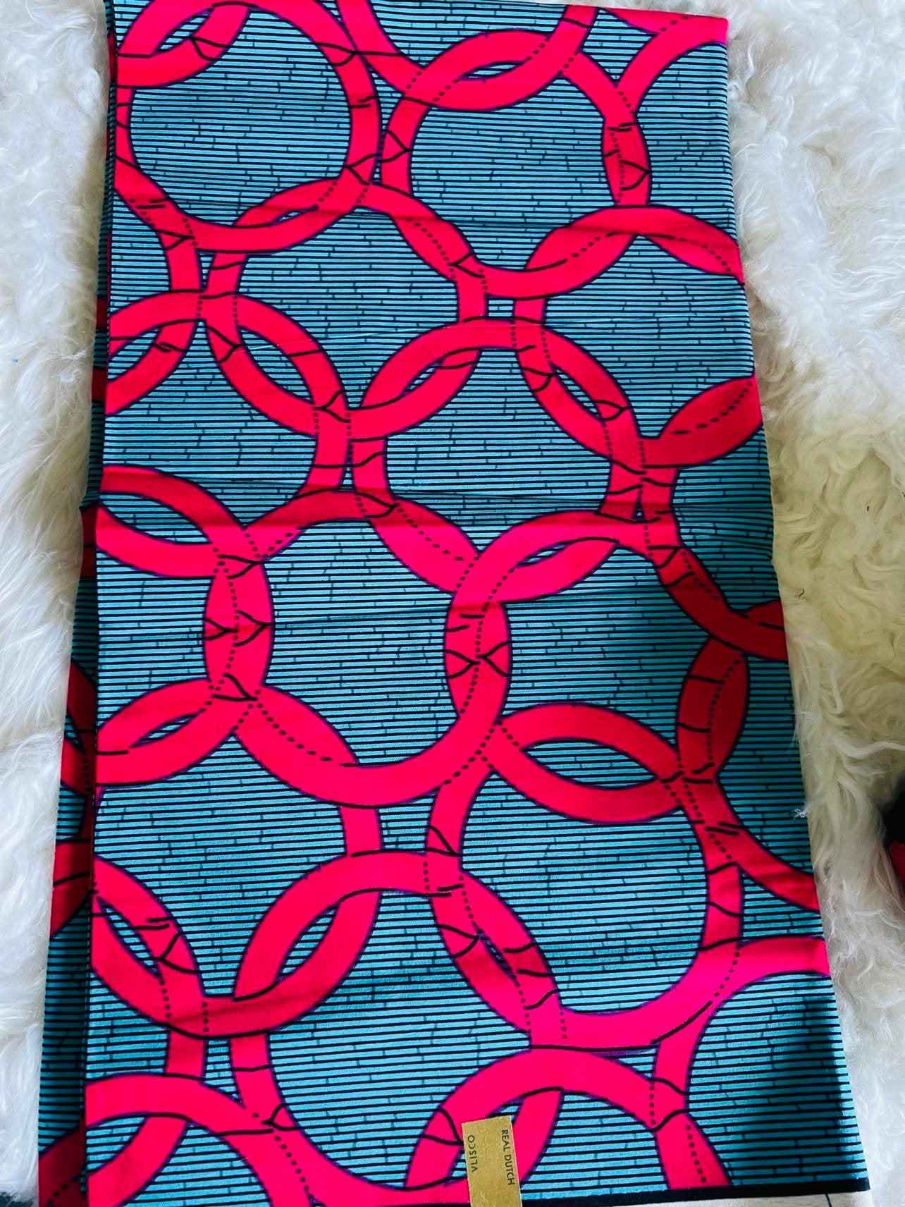 Veritable Wax hollandais Guaranteed Real Dutch Wax pagne Dutch Wax hollandais 6yards African Ankara Sewing Fabric