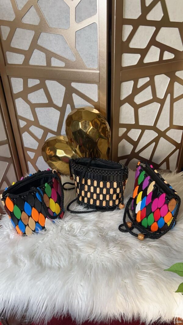 african bags with beads