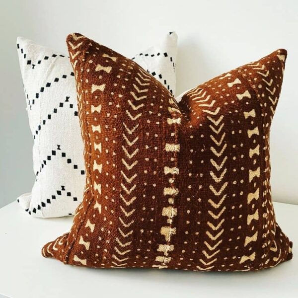 rust_brown mudcloth pillow1